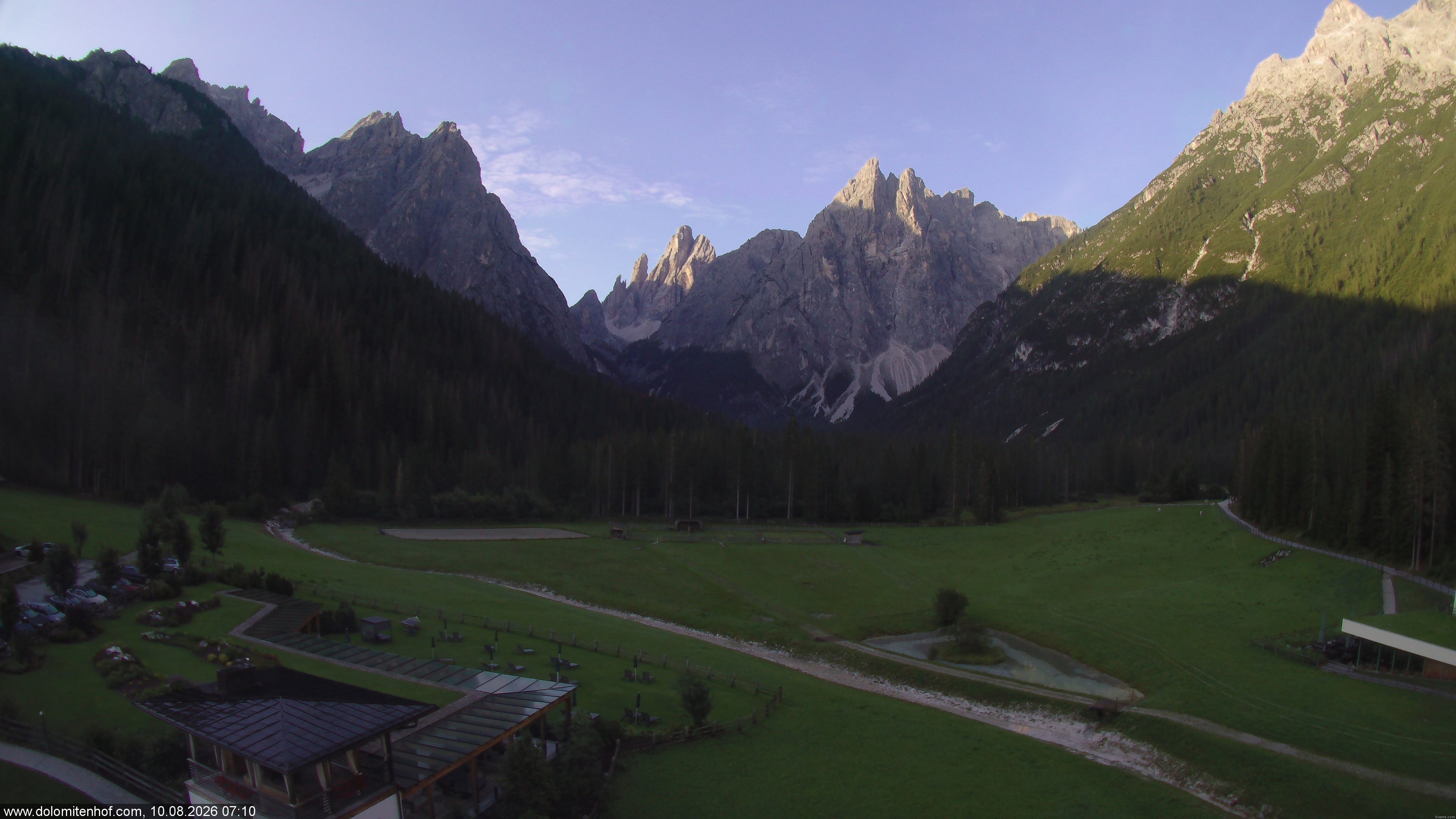 Archiv Foto Webcam Dolomitenhof - Fischleintal