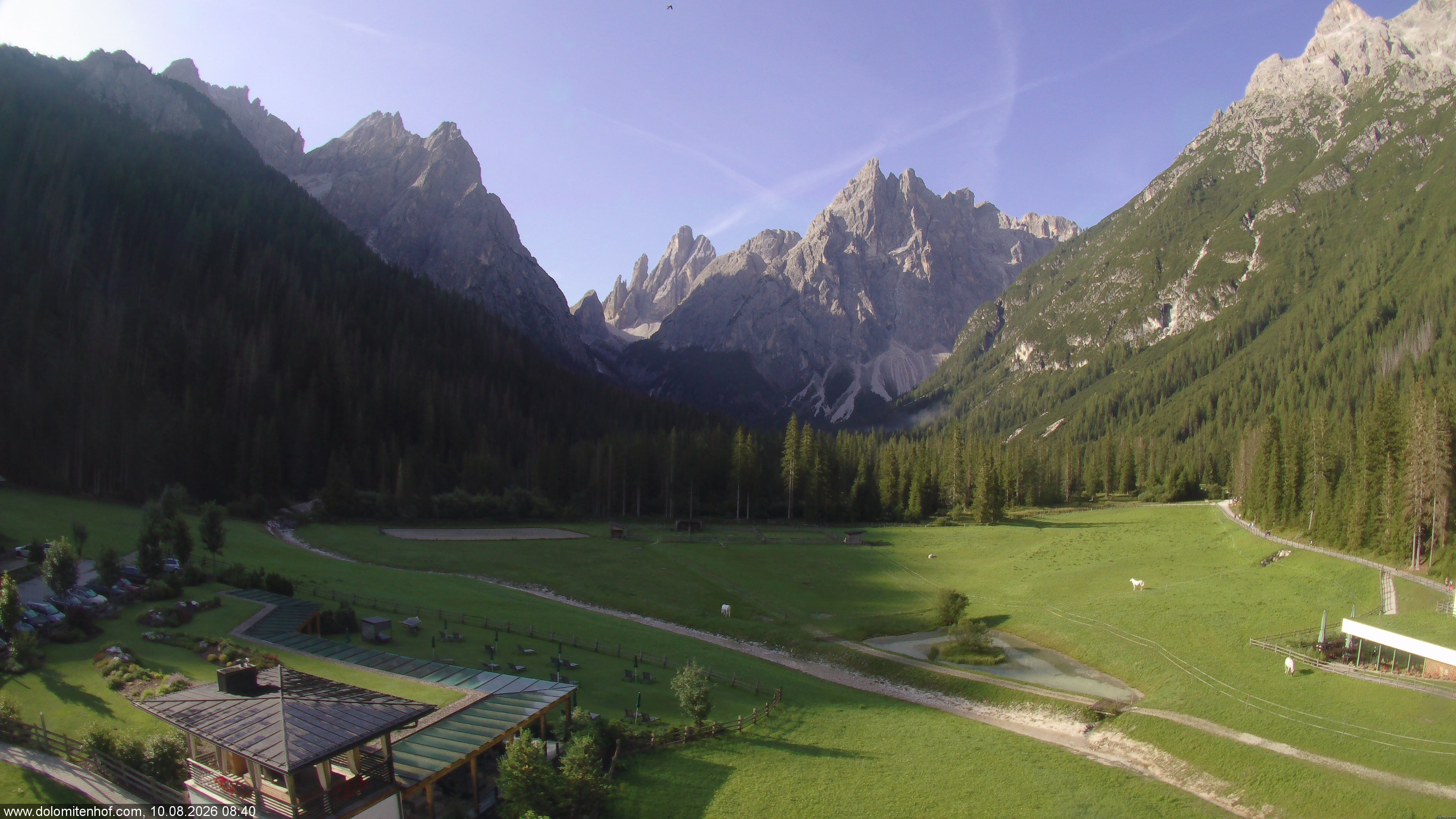 Archiv Foto Webcam Dolomitenhof - Fischleintal