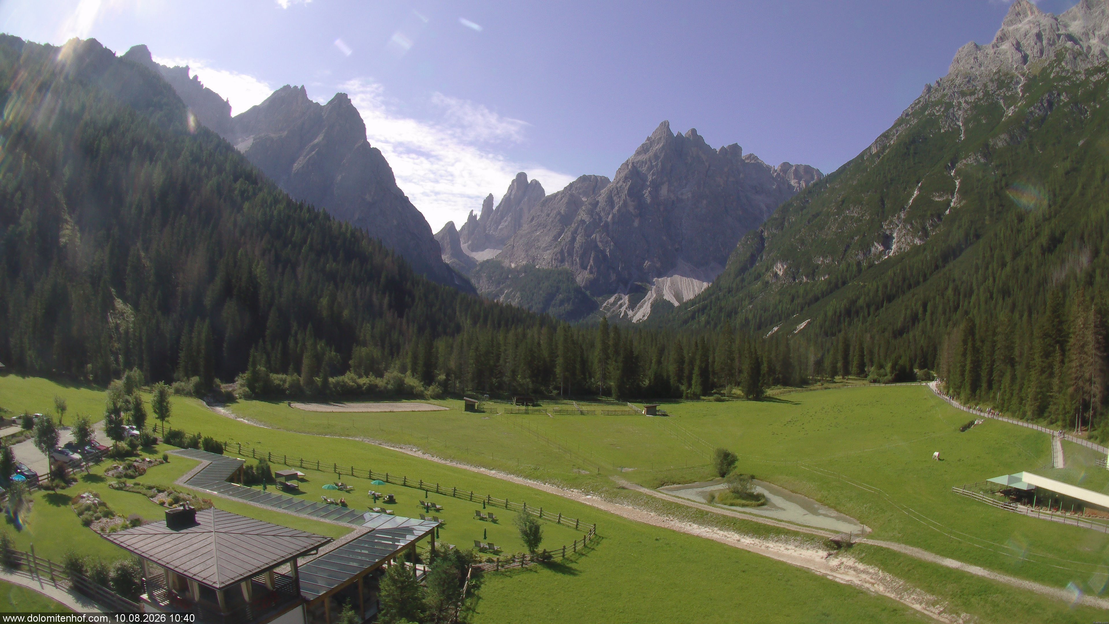 Archiv Foto Webcam Dolomitenhof - Fischleintal