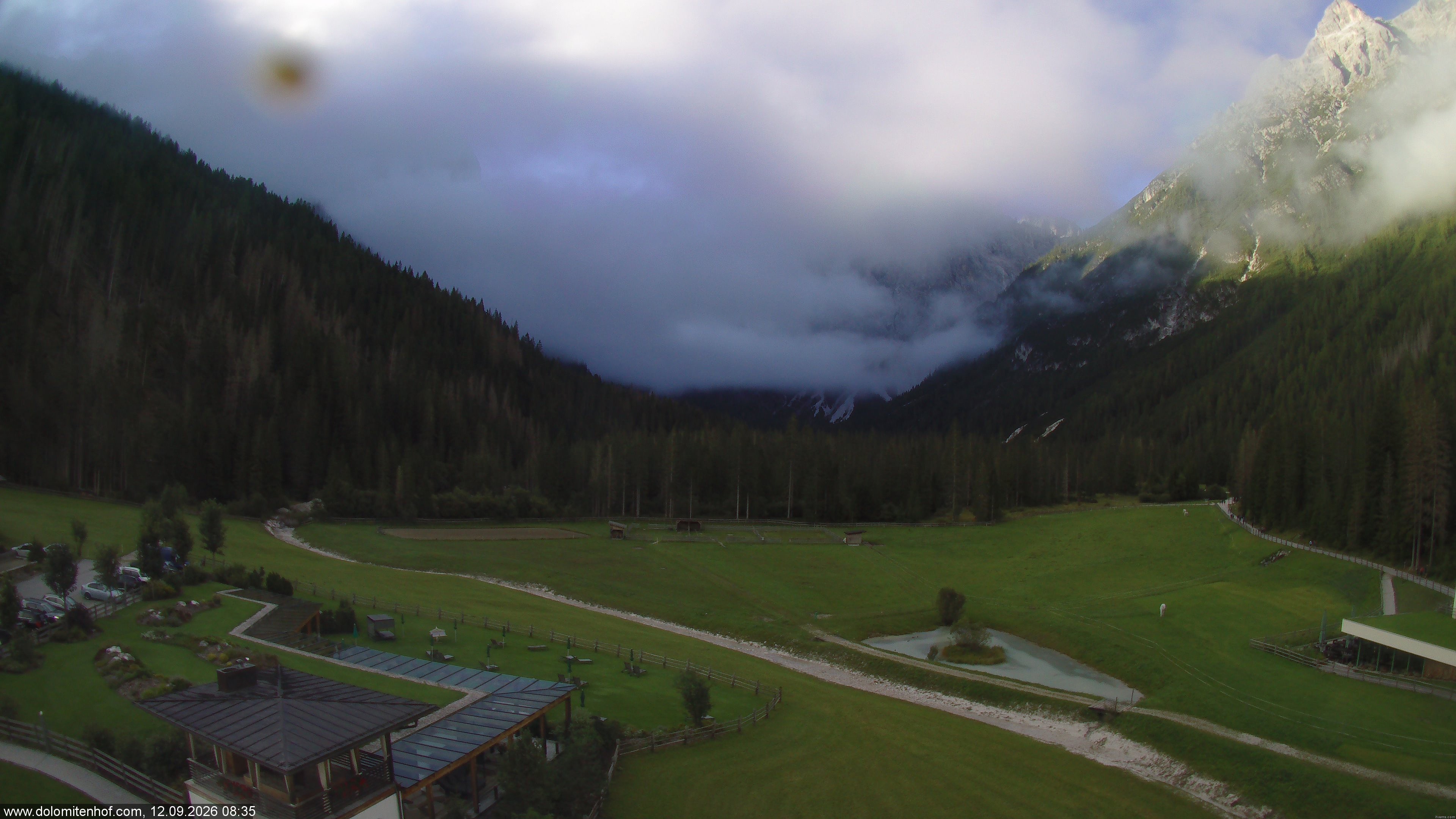Archiv Foto Webcam Dolomitenhof - Fischleintal