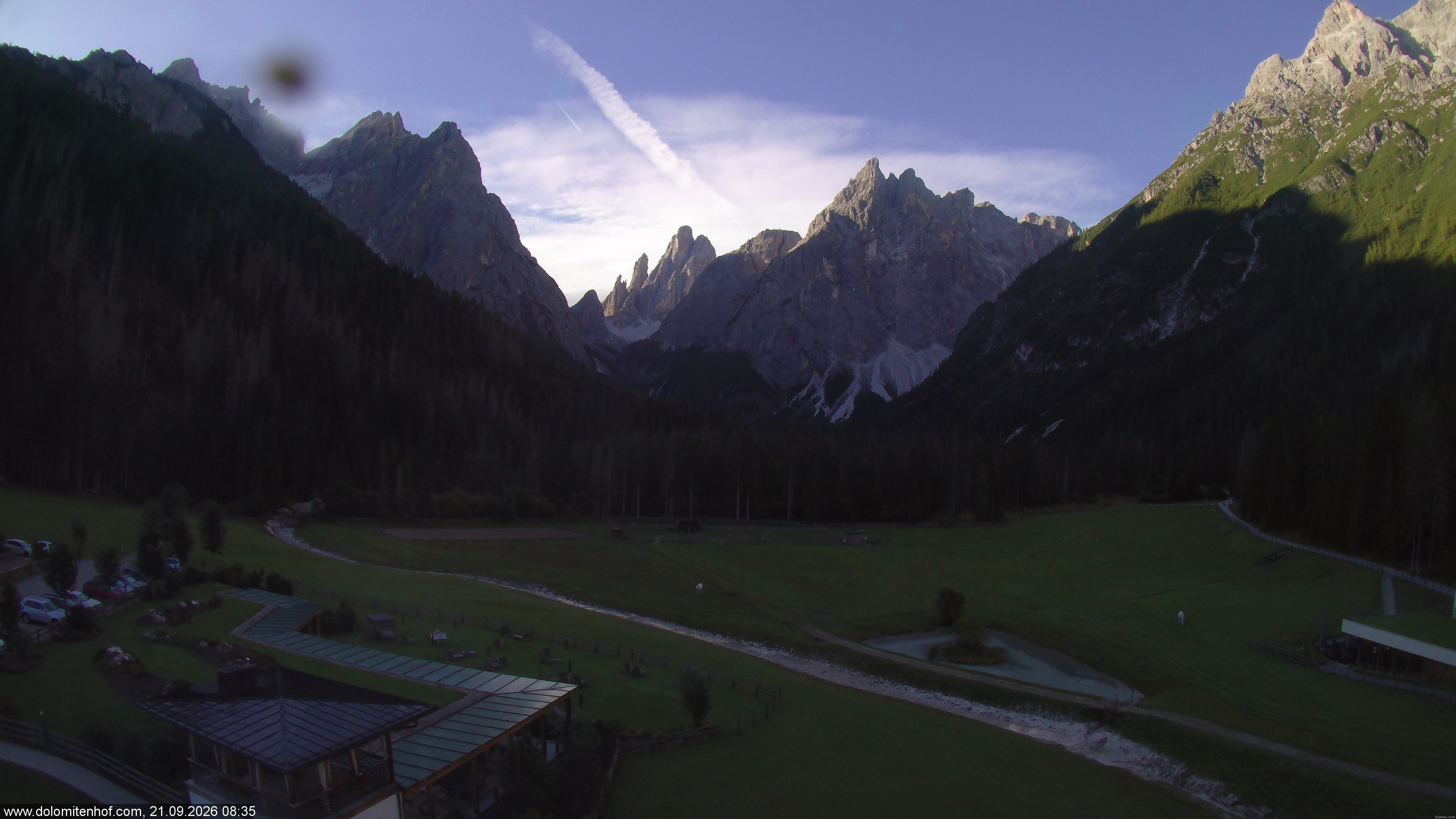 Archiv Foto Webcam Dolomitenhof - Fischleintal