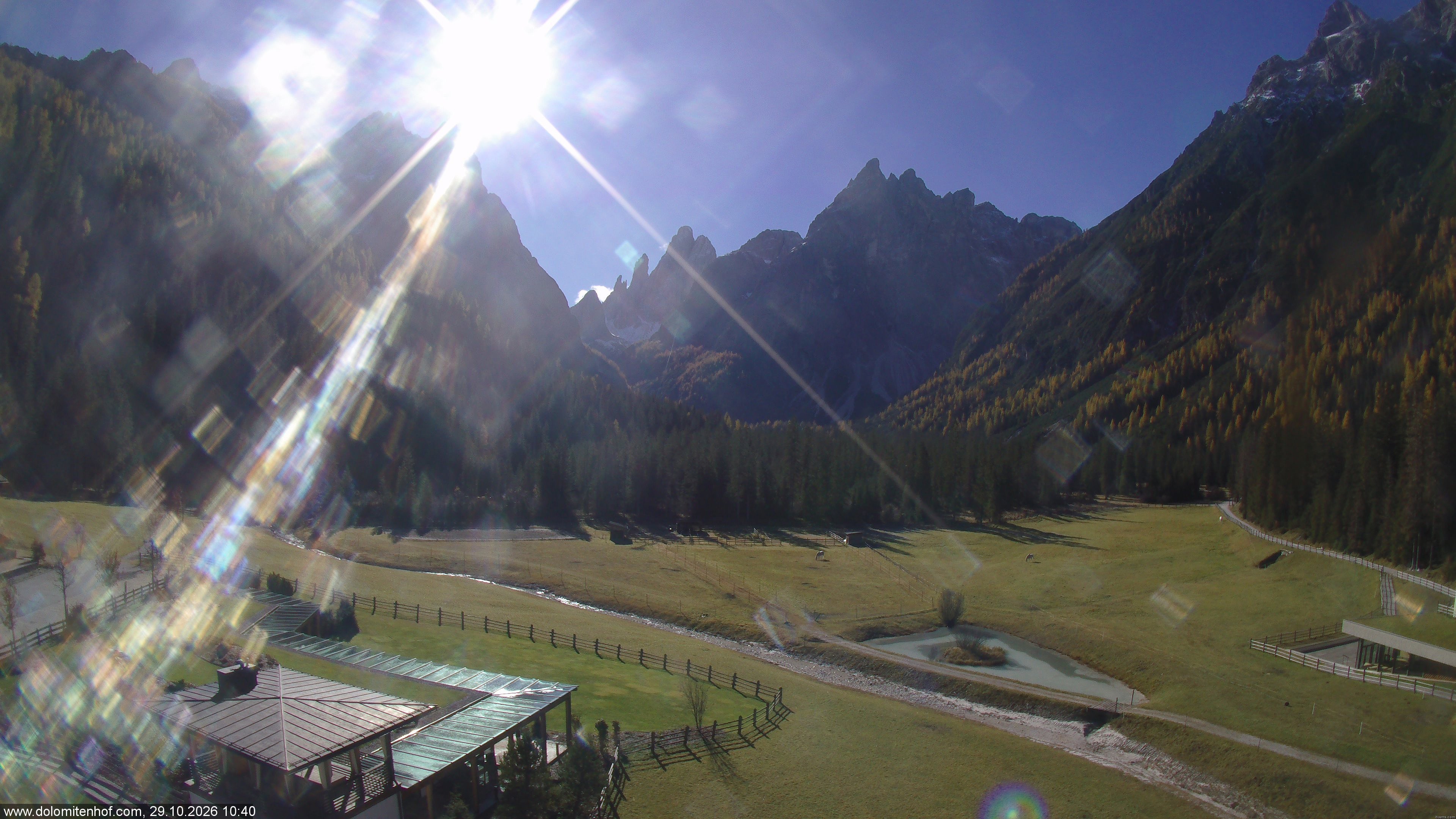 Archiv Foto Webcam Dolomitenhof - Fischleintal