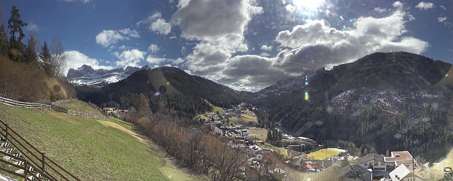 Archiv Foto Webcam Eggental - UNESCO Welterbe Dolomiten