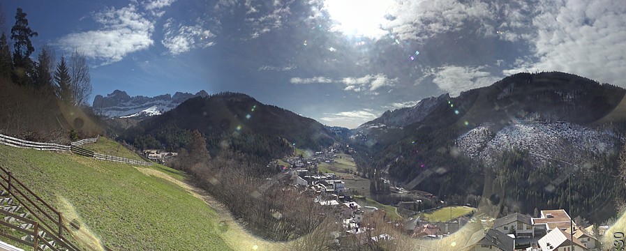 Archiv Foto Webcam Eggental - UNESCO Welterbe Dolomiten