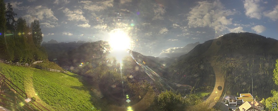 Archiv Foto Webcam Eggental - UNESCO Welterbe Dolomiten