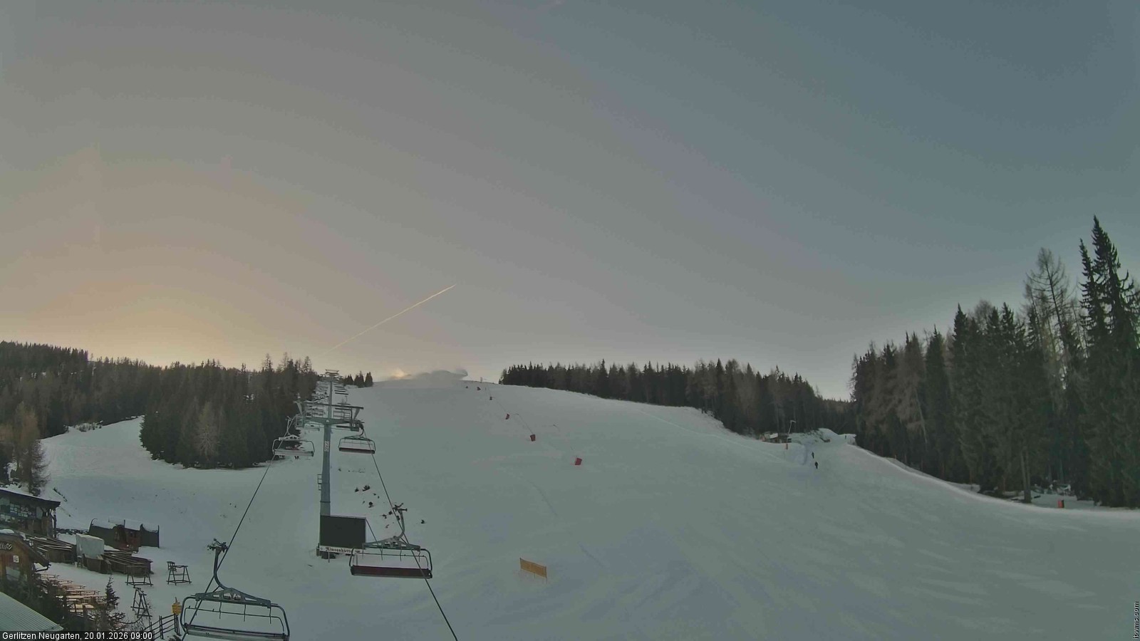 Archiv Foto Webcam Gerlitzen - Neugarten Sessellift