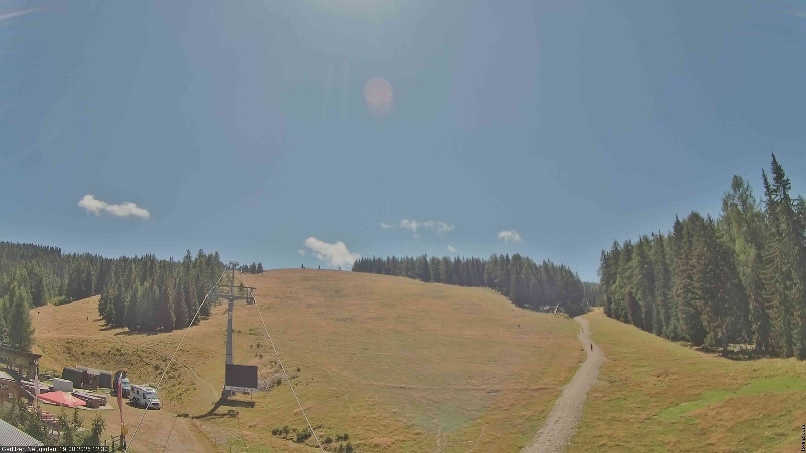 Archiv Foto Webcam Gerlitzen - Neugarten Sessellift