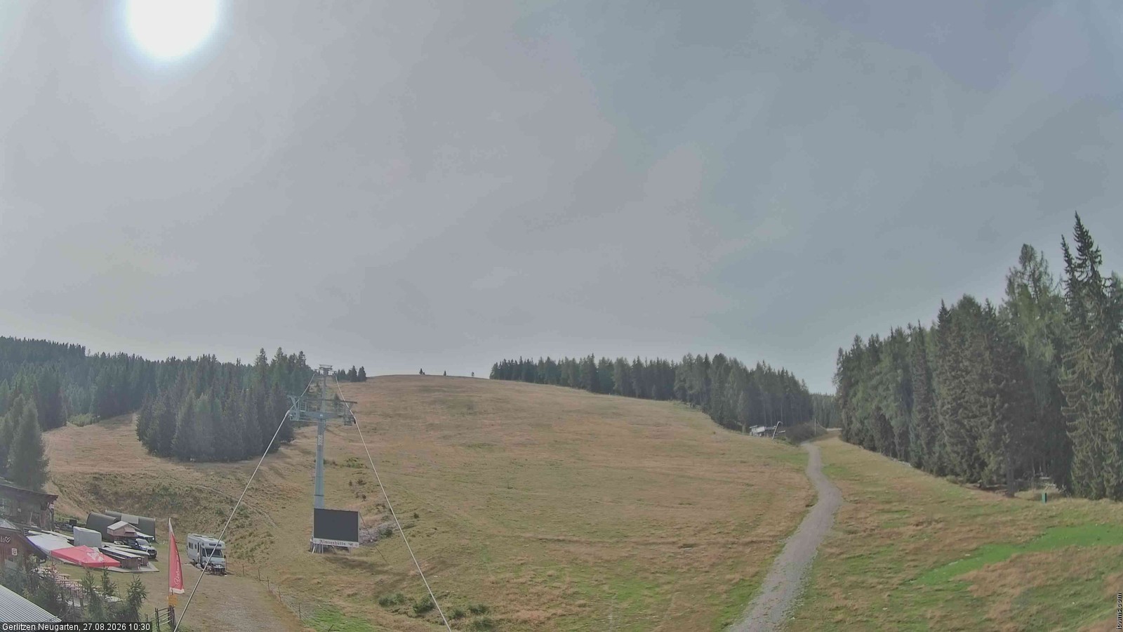Archiv Foto Webcam Gerlitzen - Neugarten Sessellift