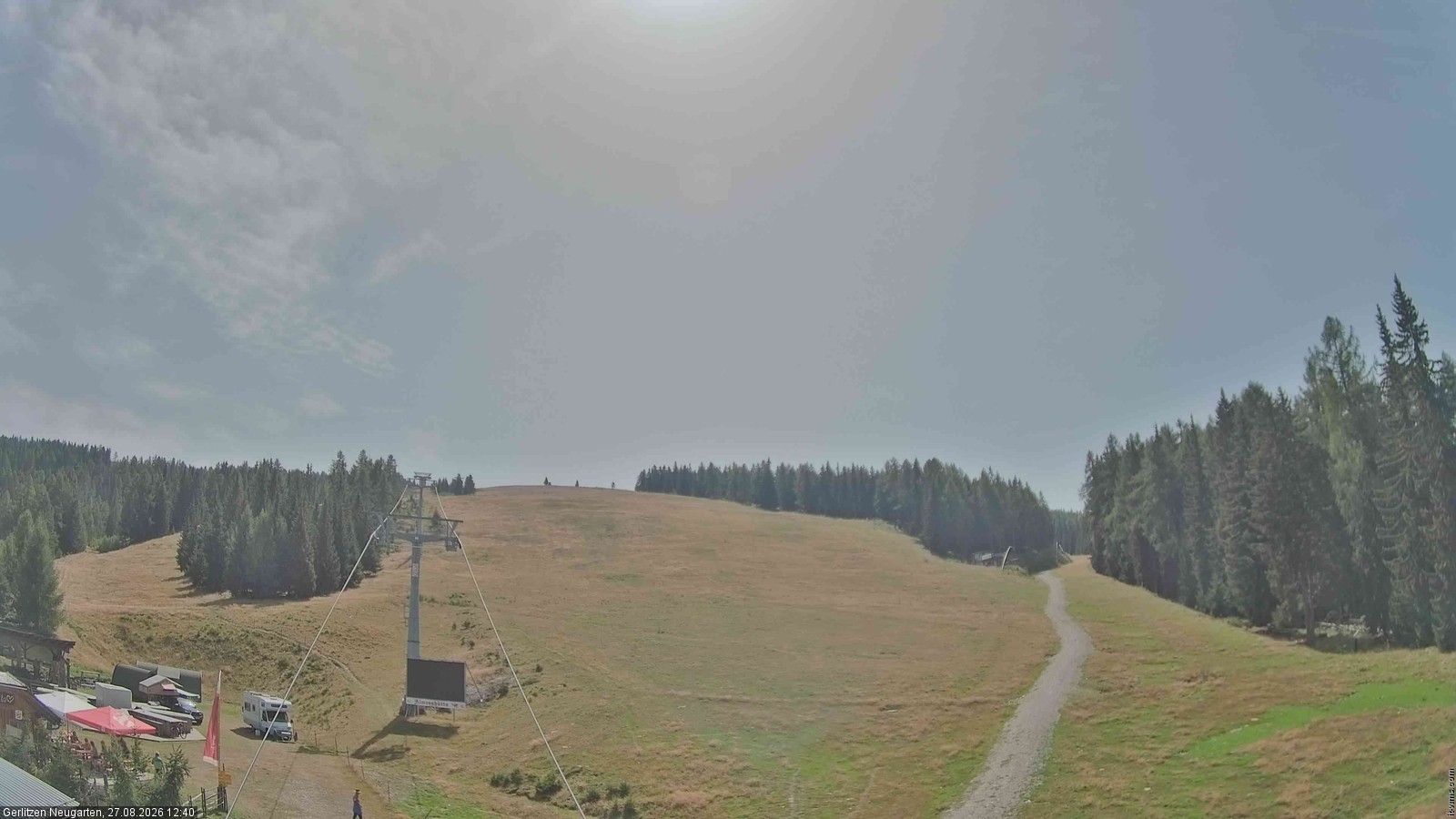 Archiv Foto Webcam Gerlitzen - Neugarten Sessellift