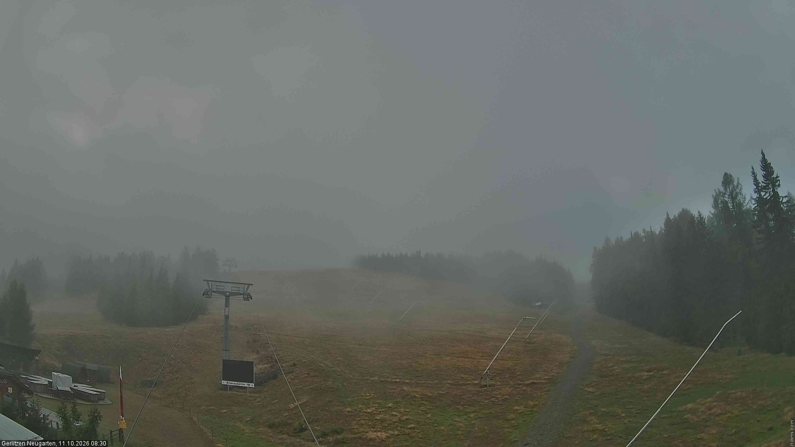 Archived image Webcam Gerlitzen - Chair Lift Neugarten