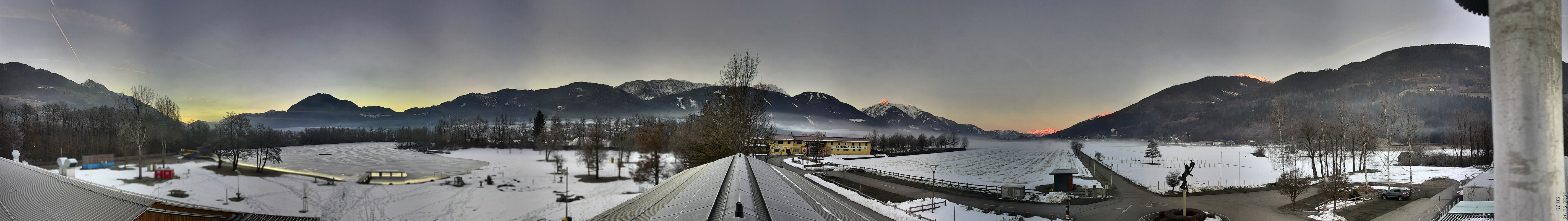 Archived image Webcam Greifenburg - Panoramic View