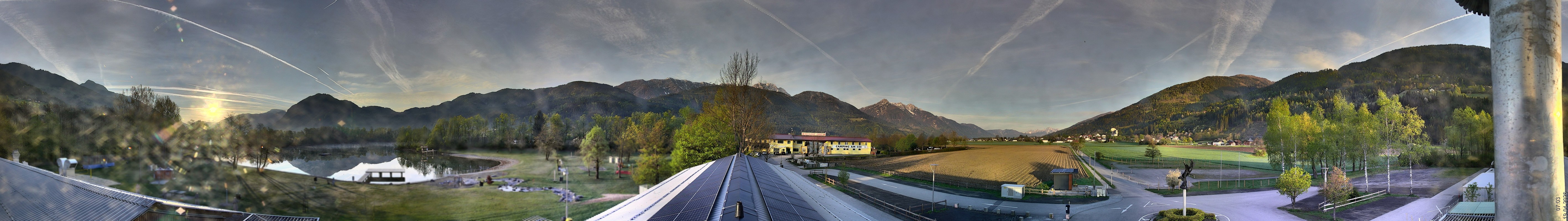 Archived image Webcam Greifenburg - Panoramic View