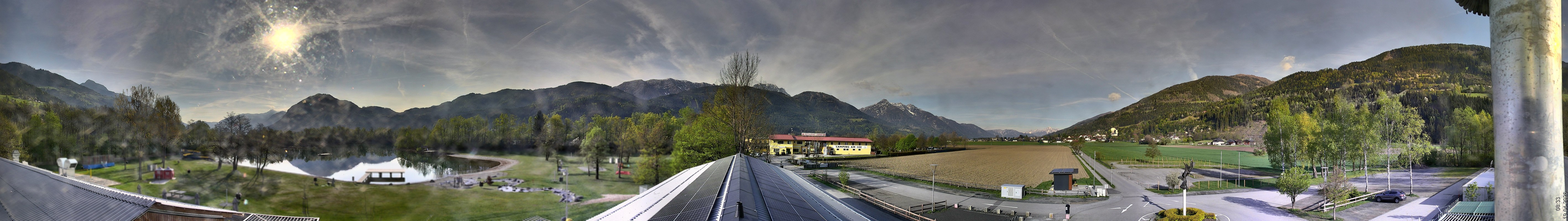 Archived image Webcam Greifenburg - Panoramic View