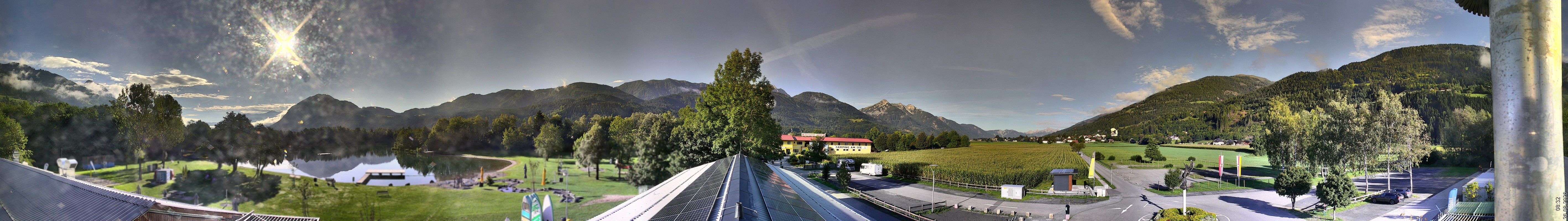 Archived image Webcam Greifenburg - Panoramic View