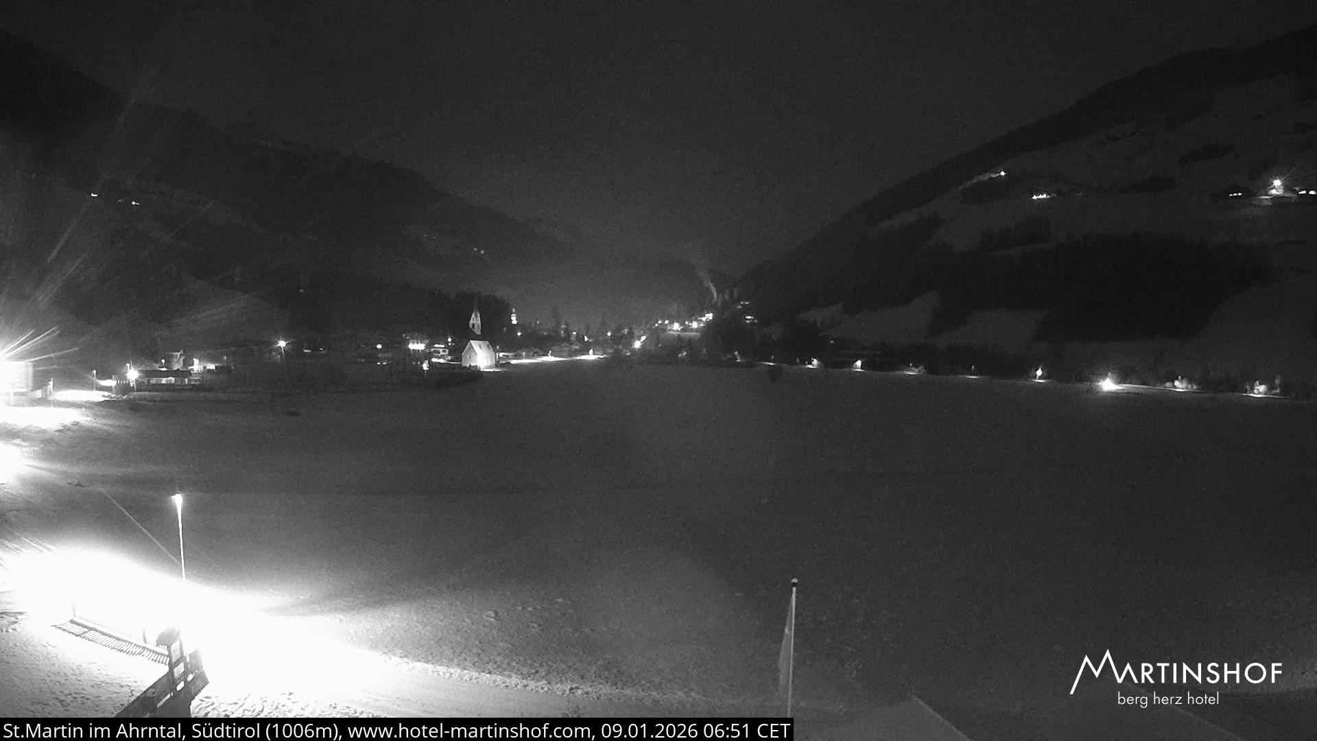 Archived image Webcam Hotel Martinshof - St. Martin - South Tyrol