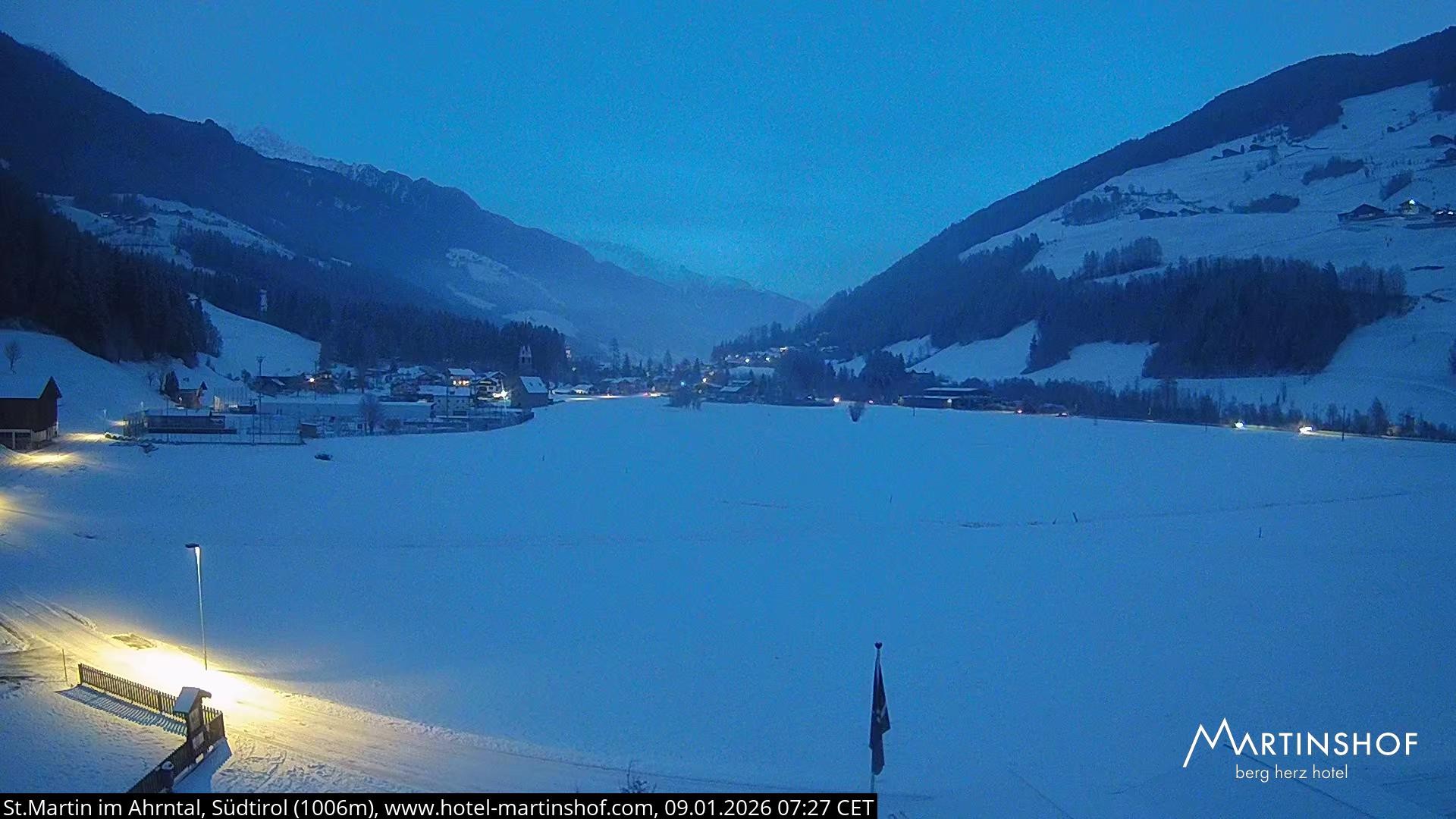 Archiv Foto Webcam Hotel Martinshof - St. Martin im Ahrntal
