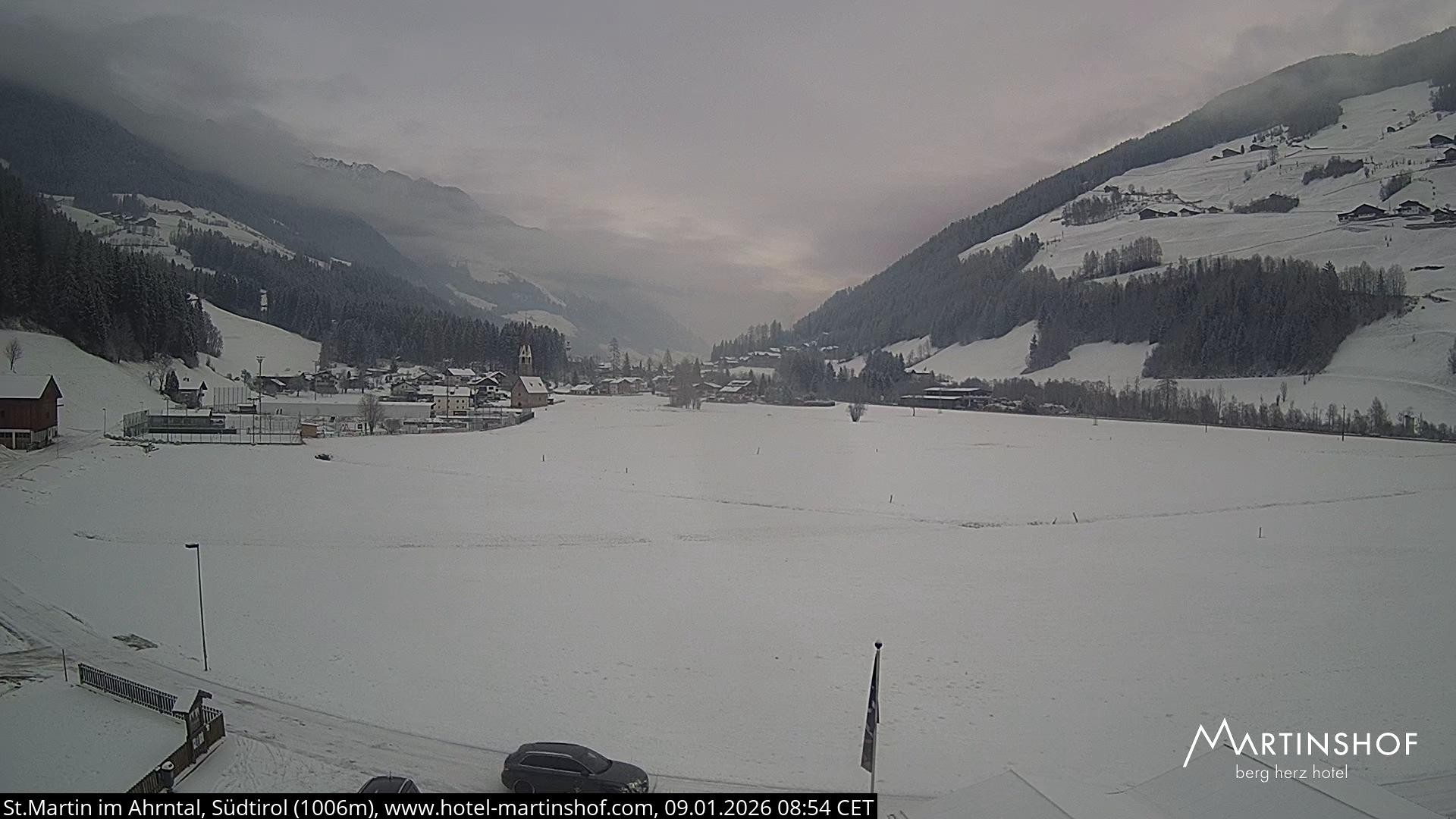 Archiv Foto Webcam Hotel Martinshof - St. Martin im Ahrntal