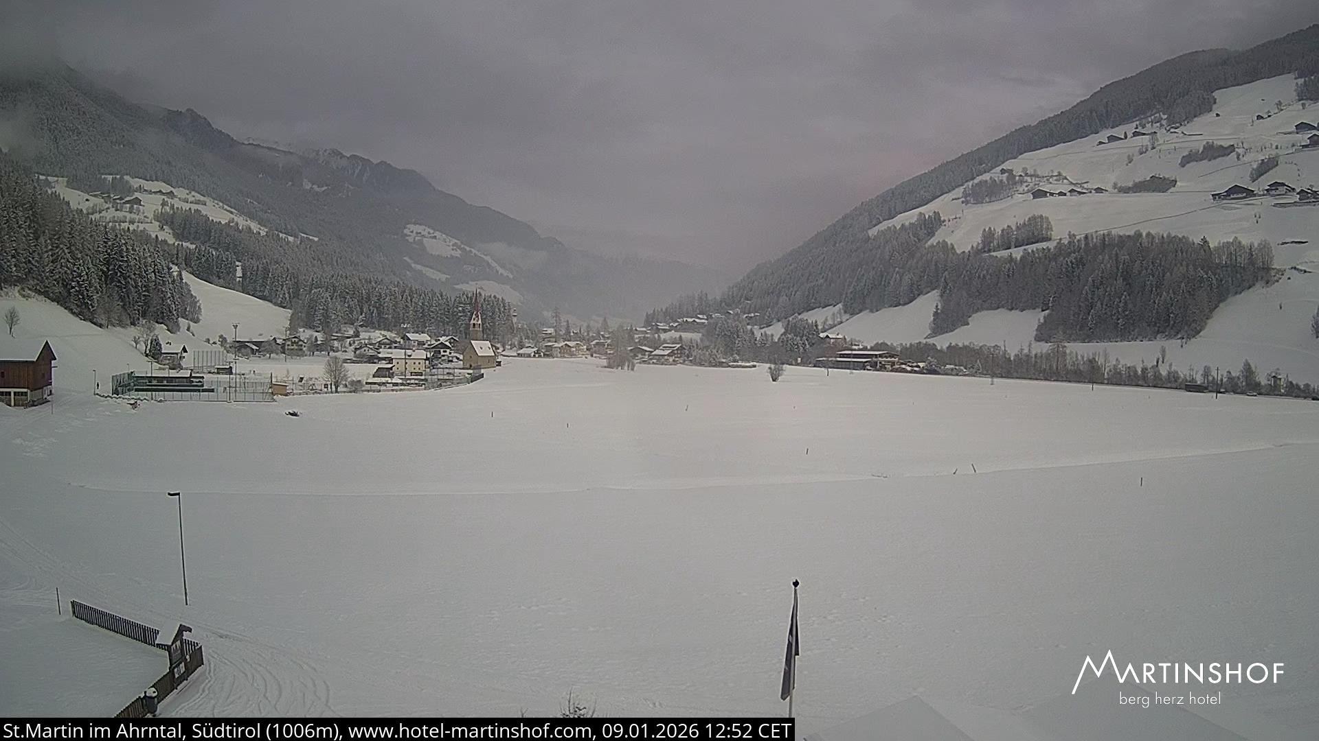 Archiv Foto Webcam Hotel Martinshof - St. Martin im Ahrntal