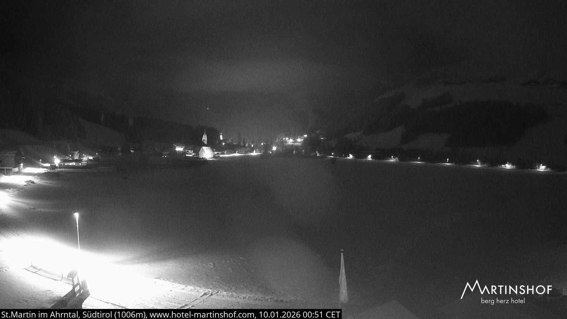 Archiv Foto Webcam Hotel Martinshof - St. Martin im Ahrntal