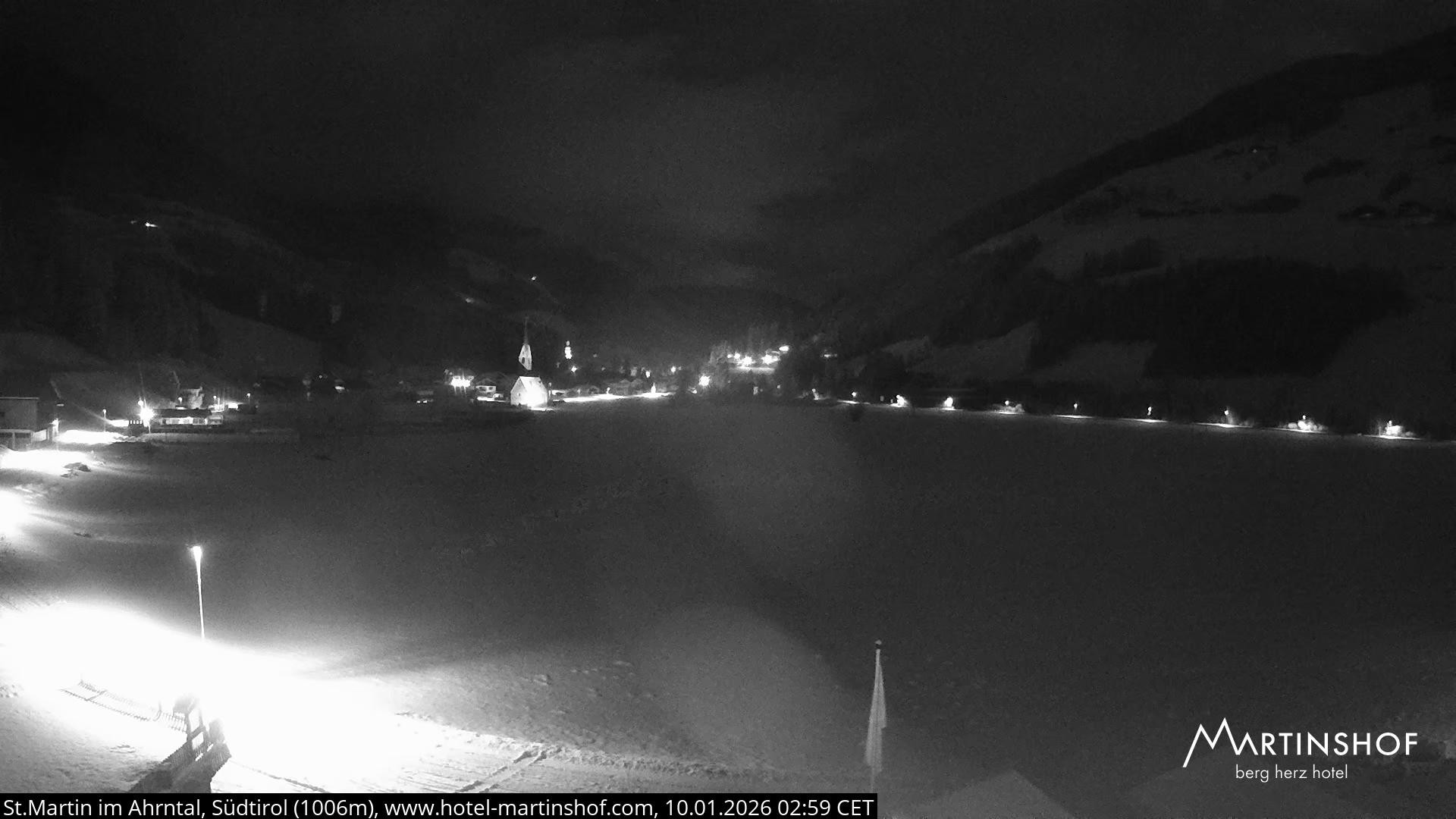 Archiv Foto Webcam Hotel Martinshof - St. Martin im Ahrntal