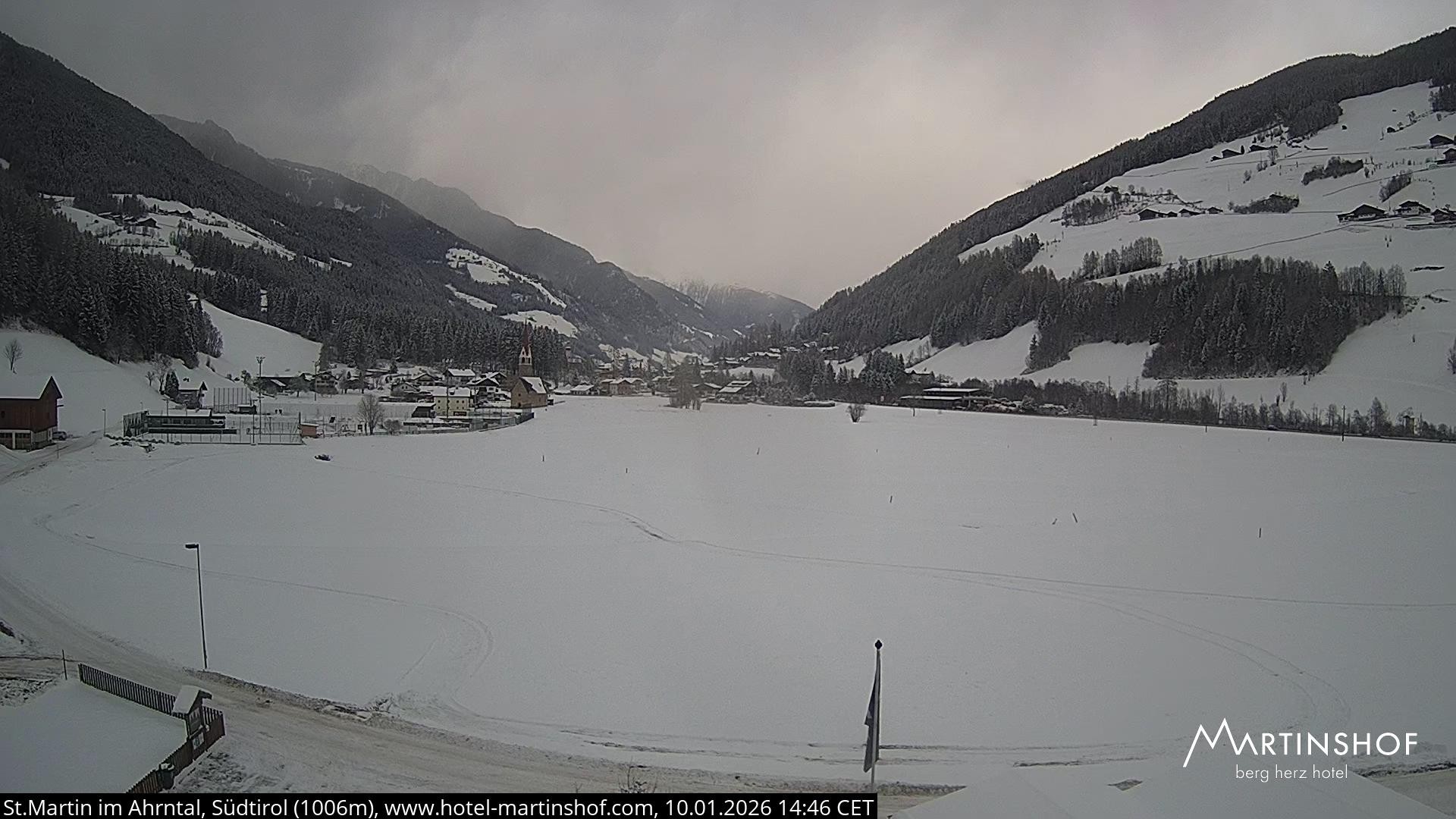 Archiv Foto Webcam Hotel Martinshof - St. Martin im Ahrntal