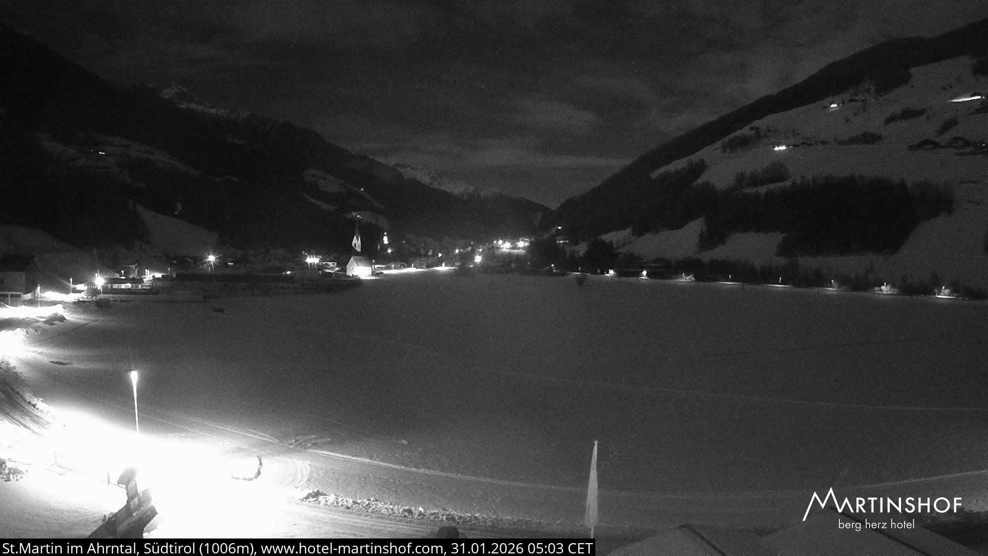 Archived image Webcam Hotel Martinshof - St. Martin - South Tyrol