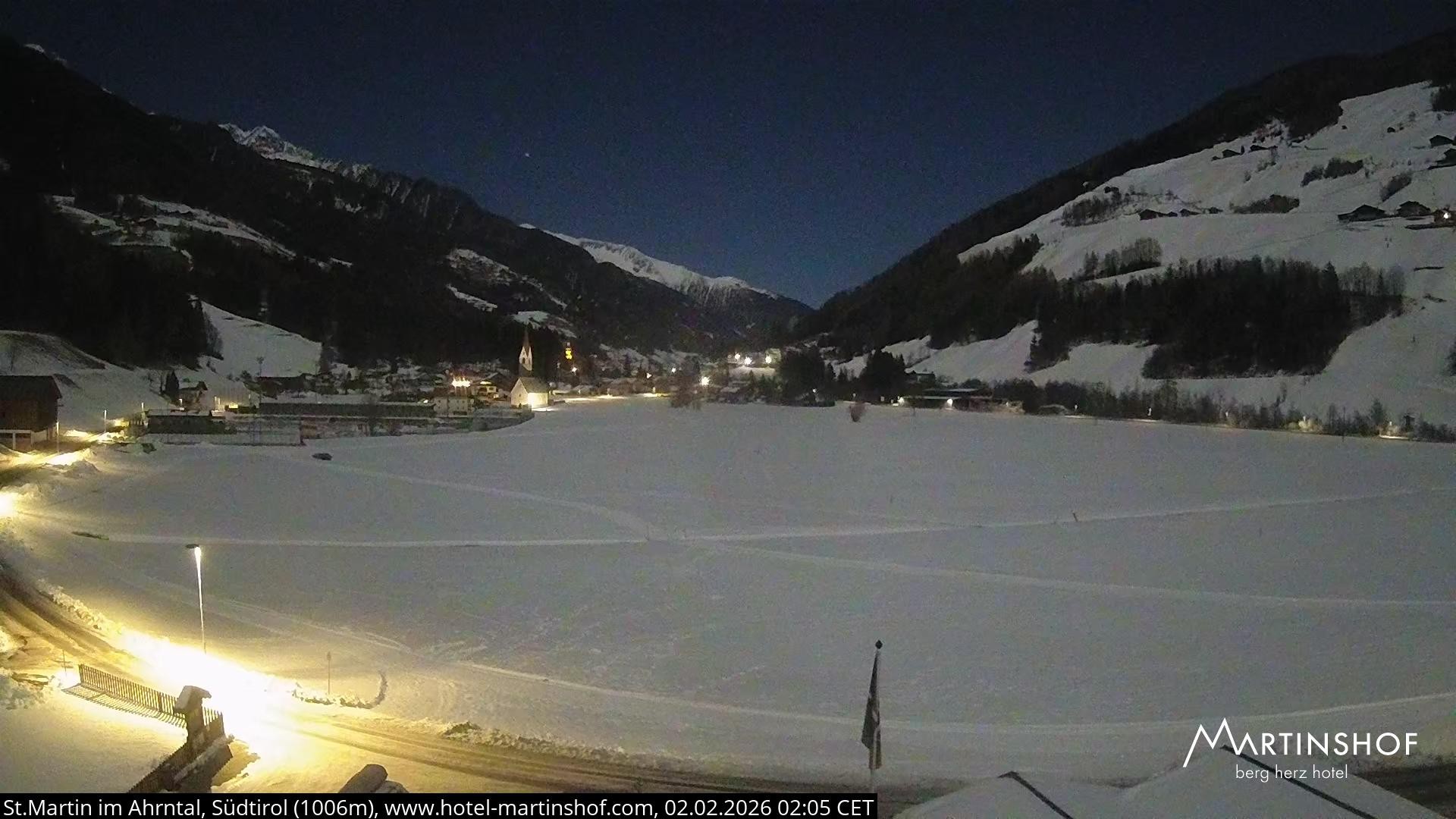 Archiv Foto Webcam Hotel Martinshof - St. Martin im Ahrntal