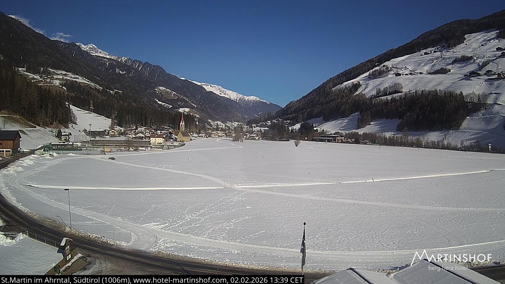 Archiv Foto Webcam Hotel Martinshof - St. Martin im Ahrntal