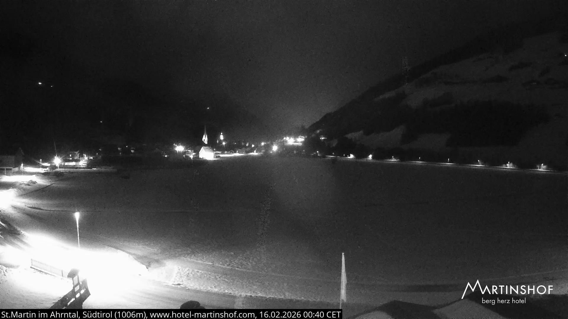 Archiv Foto Webcam Hotel Martinshof - St. Martin im Ahrntal