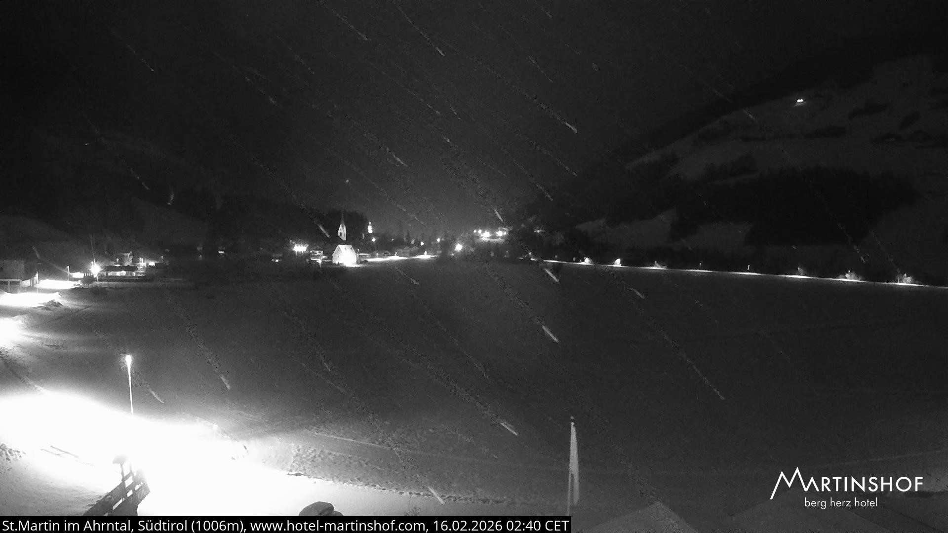 Archiv Foto Webcam Hotel Martinshof - St. Martin im Ahrntal