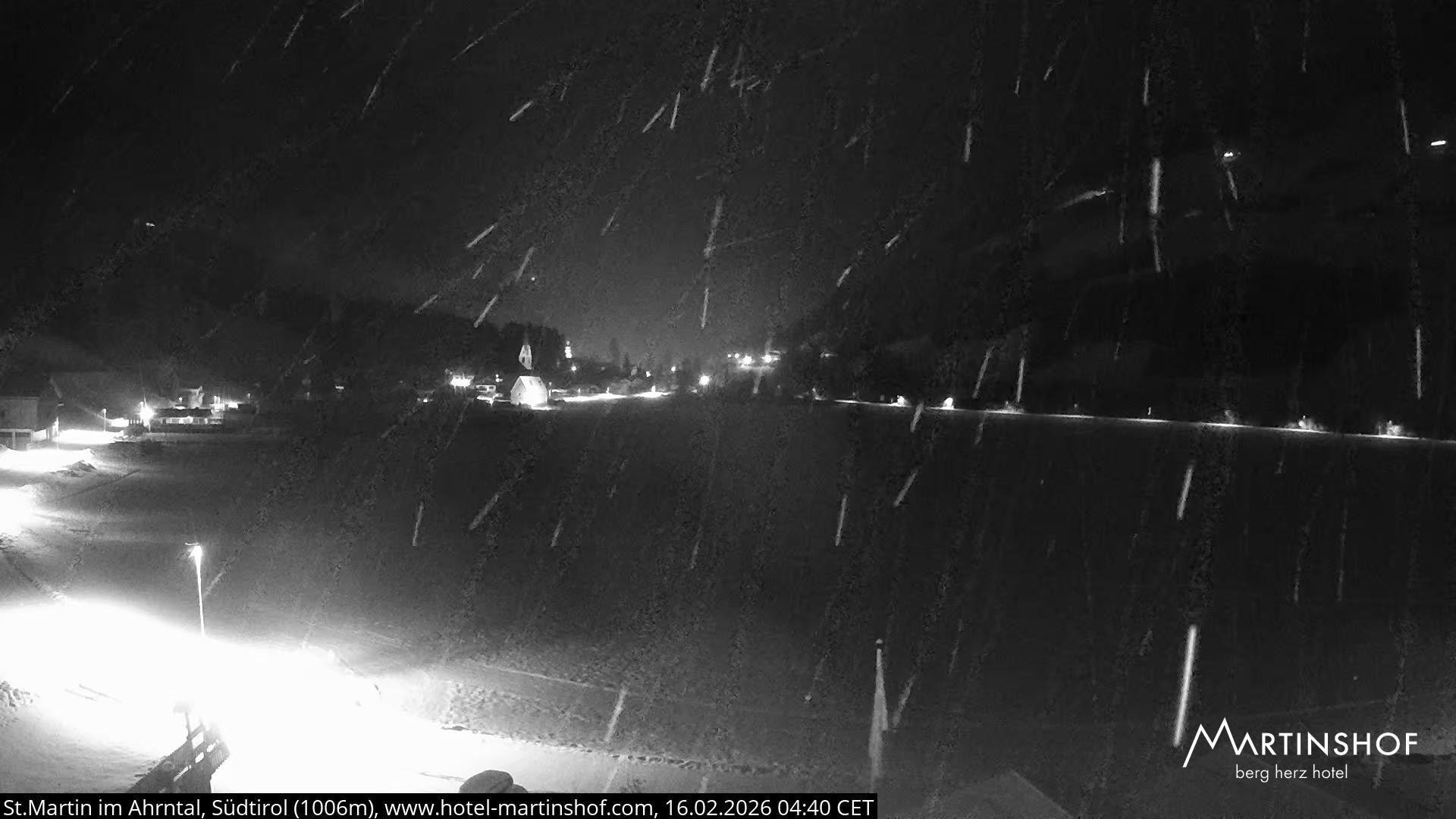 Archiv Foto Webcam Hotel Martinshof - St. Martin im Ahrntal