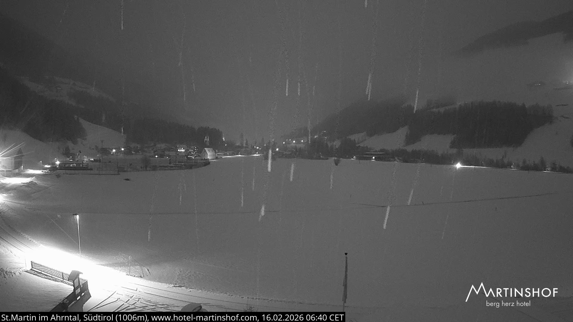 Archiv Foto Webcam Hotel Martinshof - St. Martin im Ahrntal