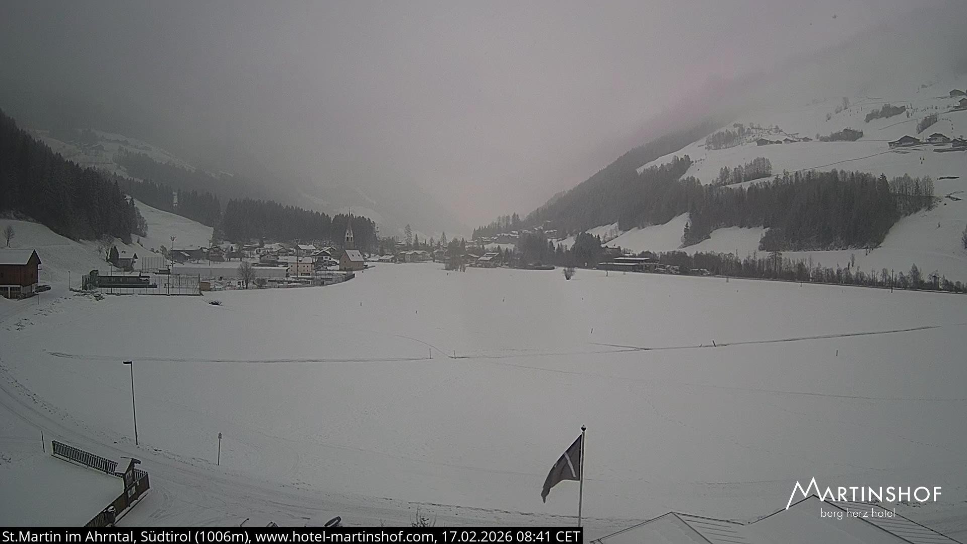 Archiv Foto Webcam Hotel Martinshof - St. Martin im Ahrntal