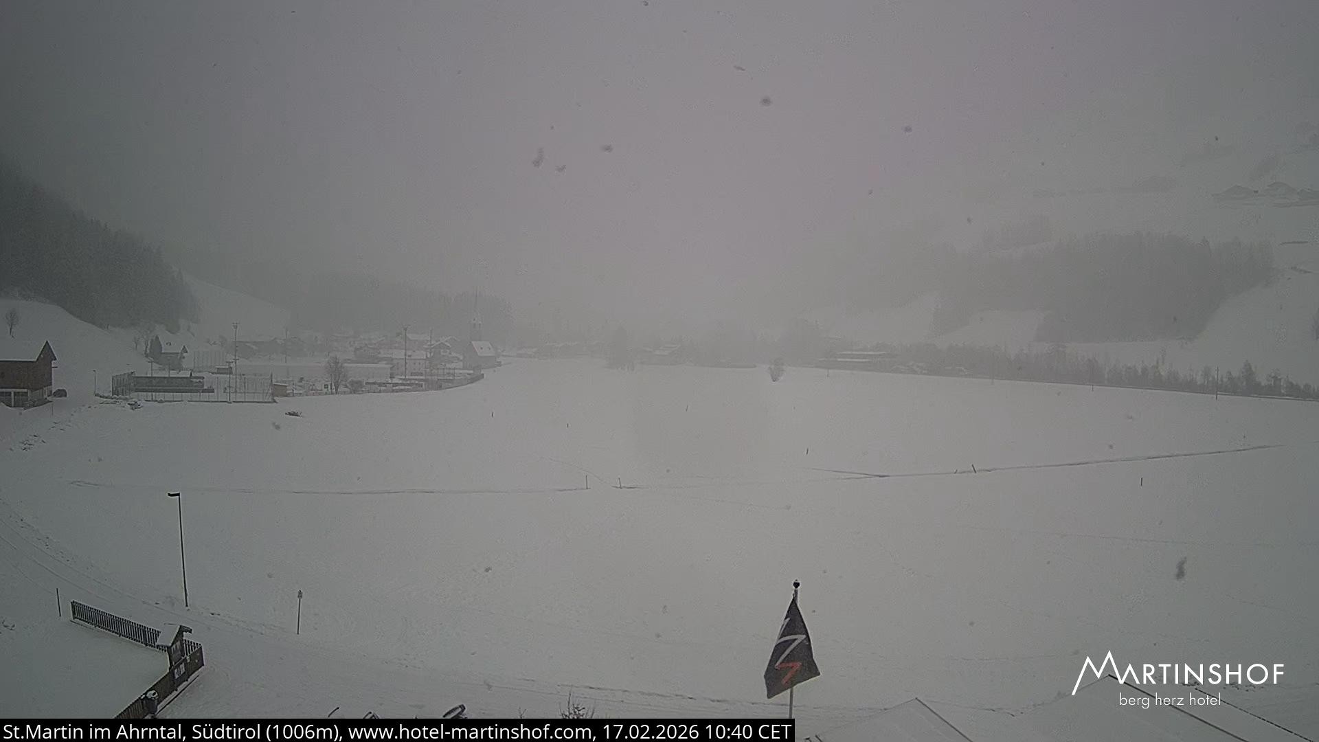 Archiv Foto Webcam Hotel Martinshof - St. Martin im Ahrntal