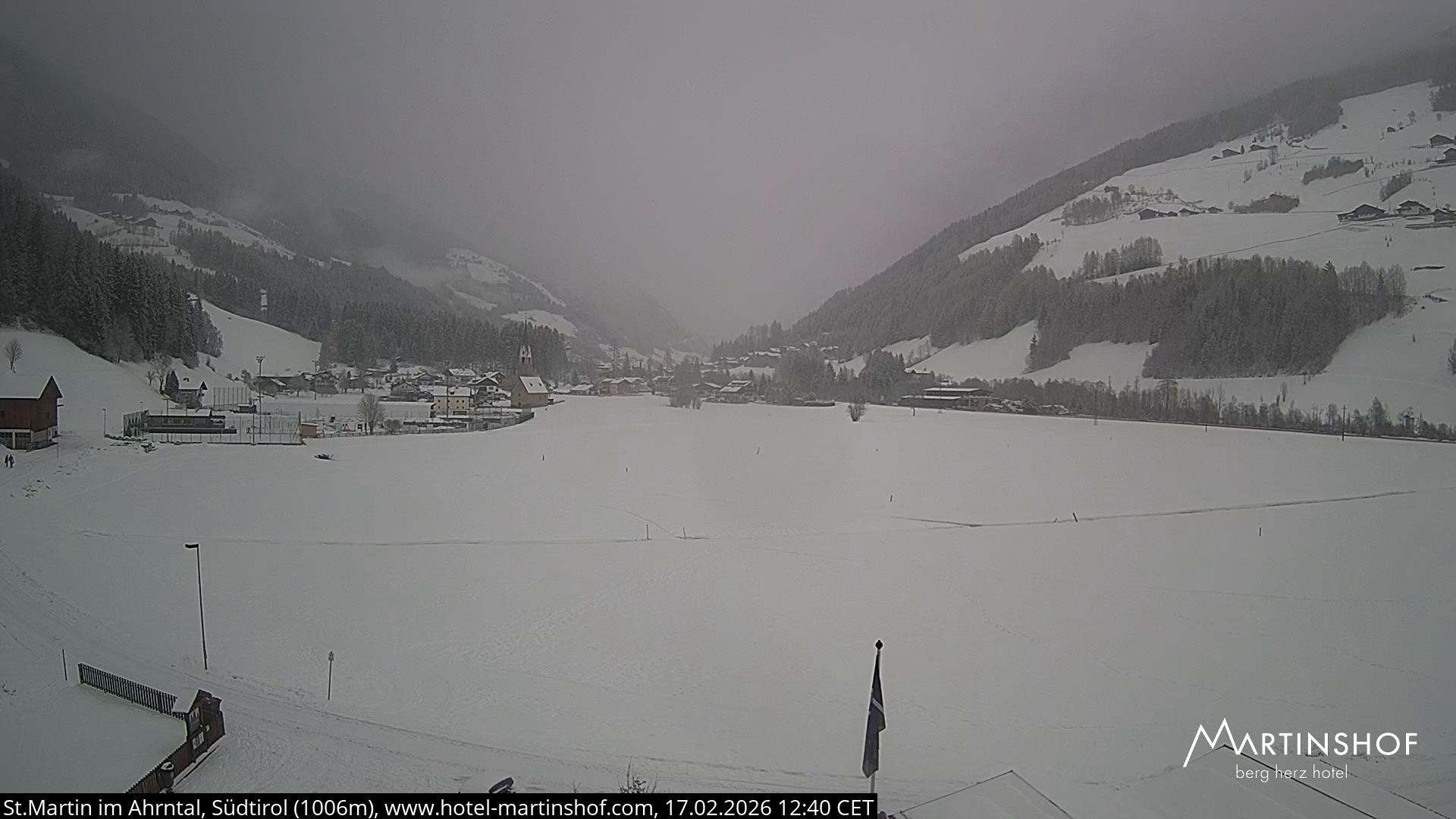 Archiv Foto Webcam Hotel Martinshof - St. Martin im Ahrntal
