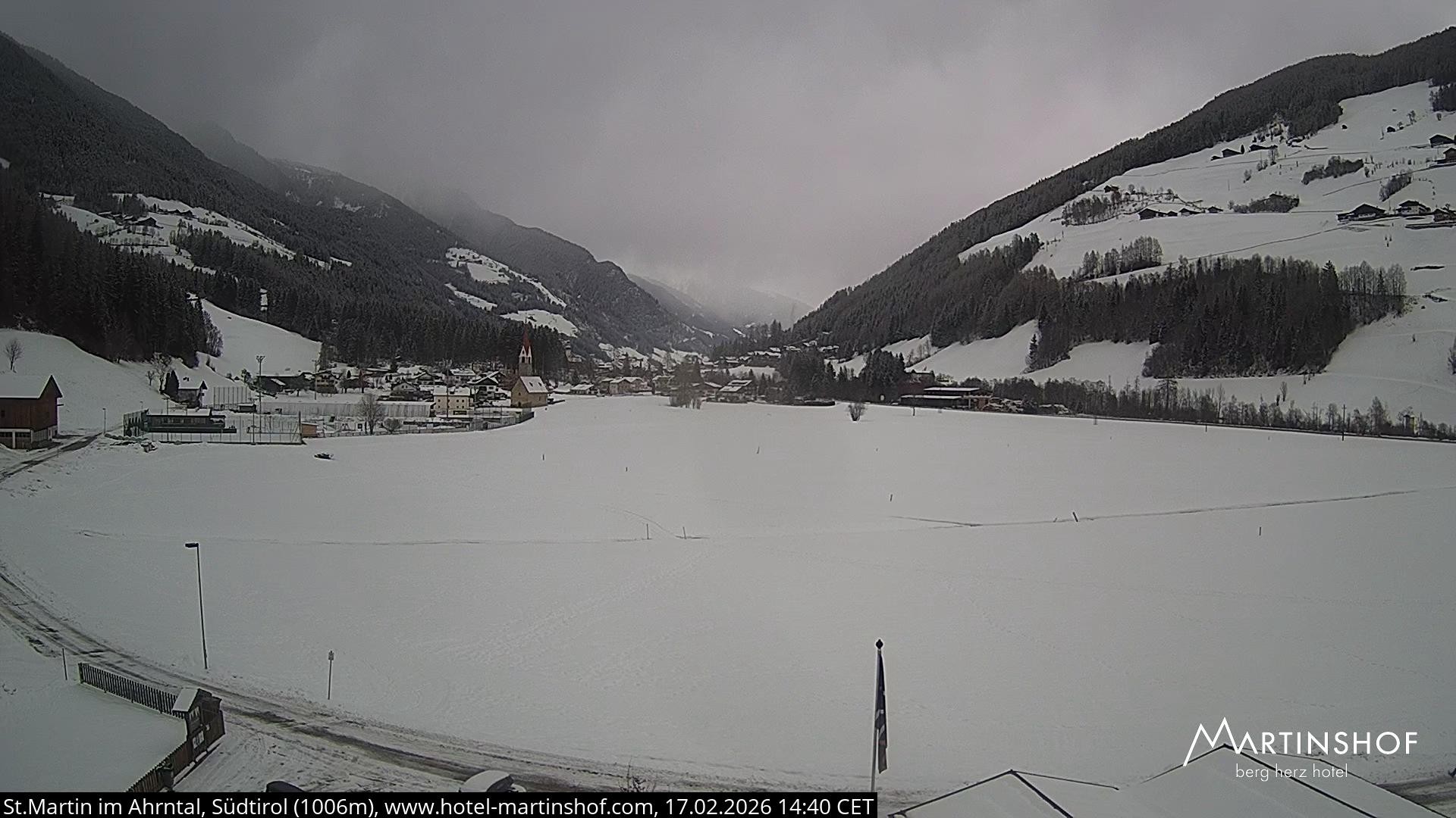 Archiv Foto Webcam Hotel Martinshof - St. Martin im Ahrntal