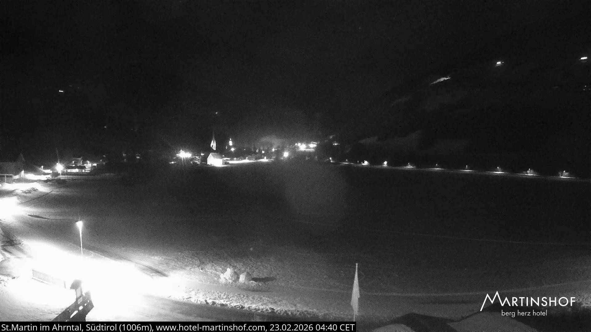 Archiv Foto Webcam Hotel Martinshof - St. Martin im Ahrntal