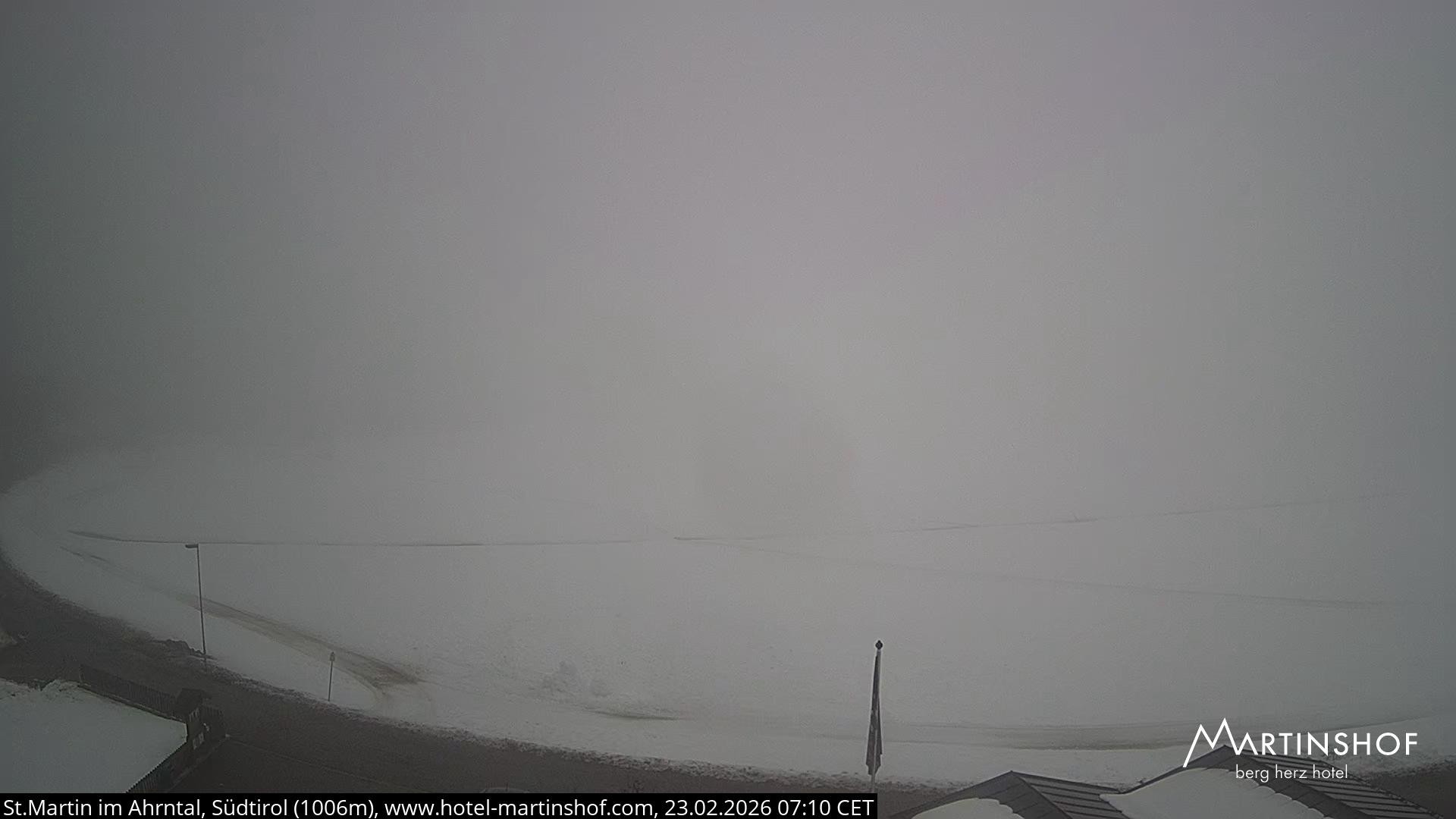 Archiv Foto Webcam Hotel Martinshof - St. Martin im Ahrntal