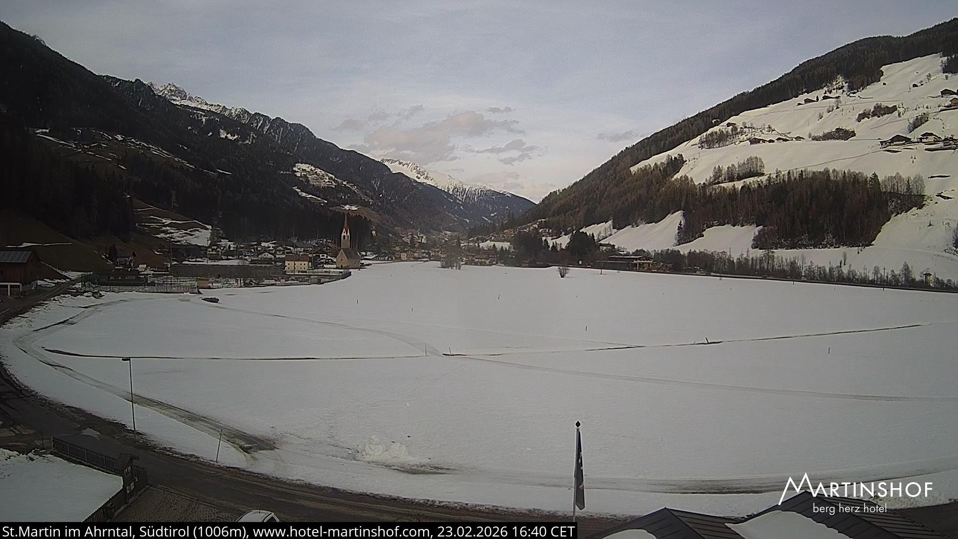 Archiv Foto Webcam Hotel Martinshof - St. Martin im Ahrntal