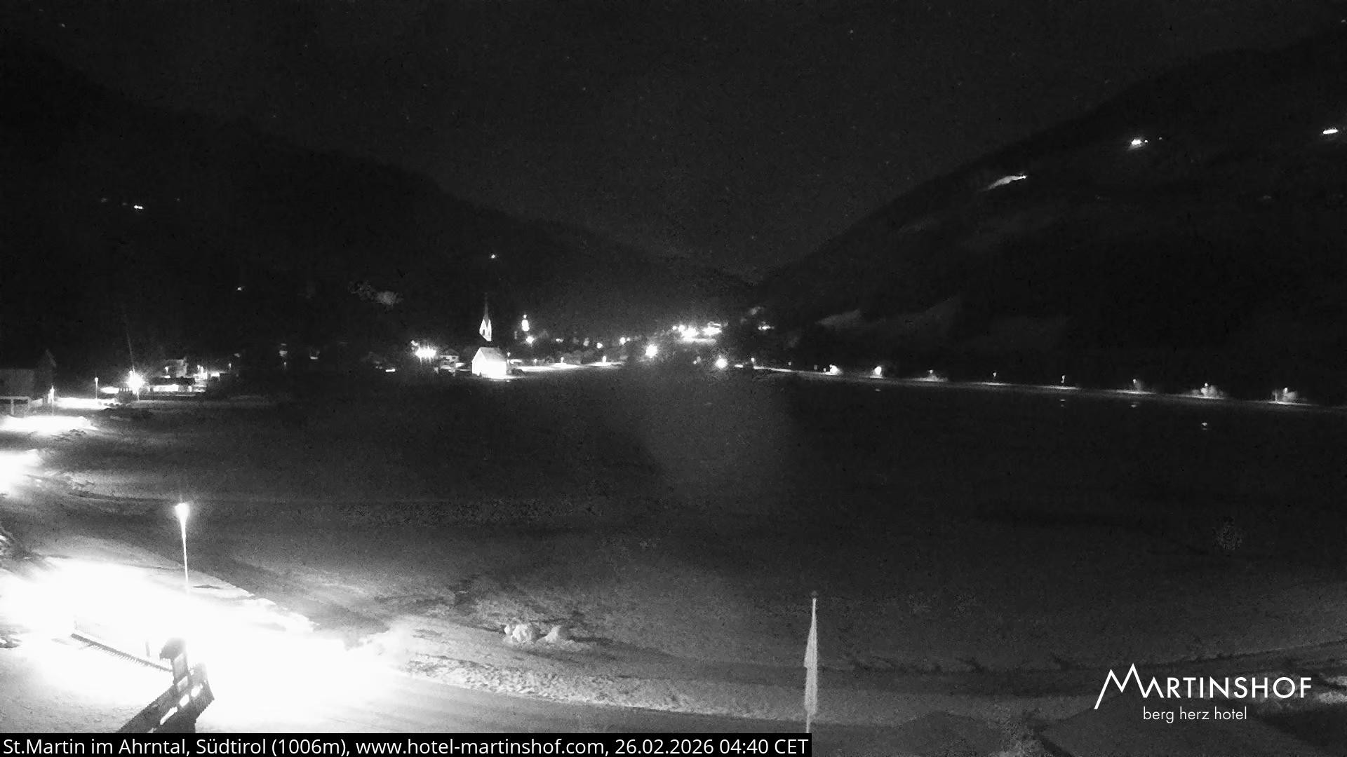 Archived image Webcam Hotel Martinshof - St. Martin - South Tyrol