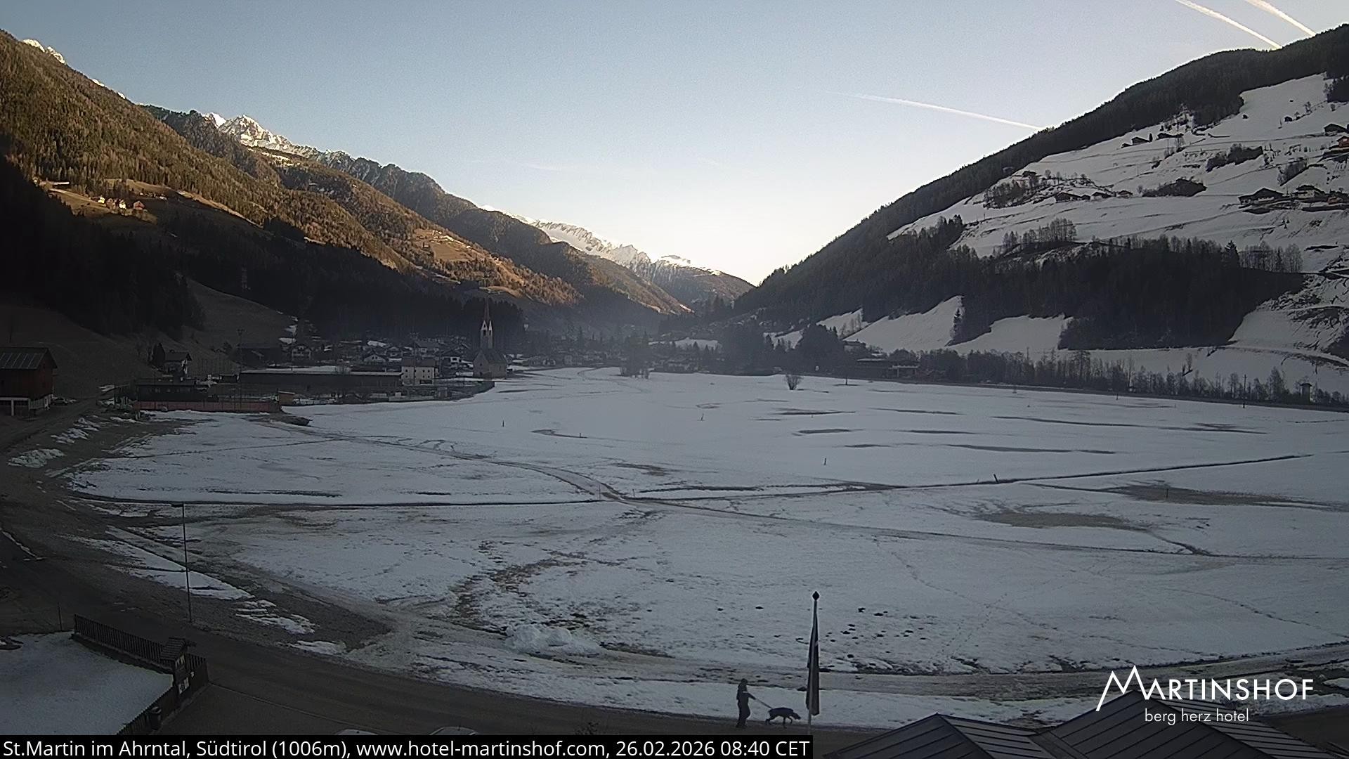 Archived image Webcam Hotel Martinshof - St. Martin - South Tyrol