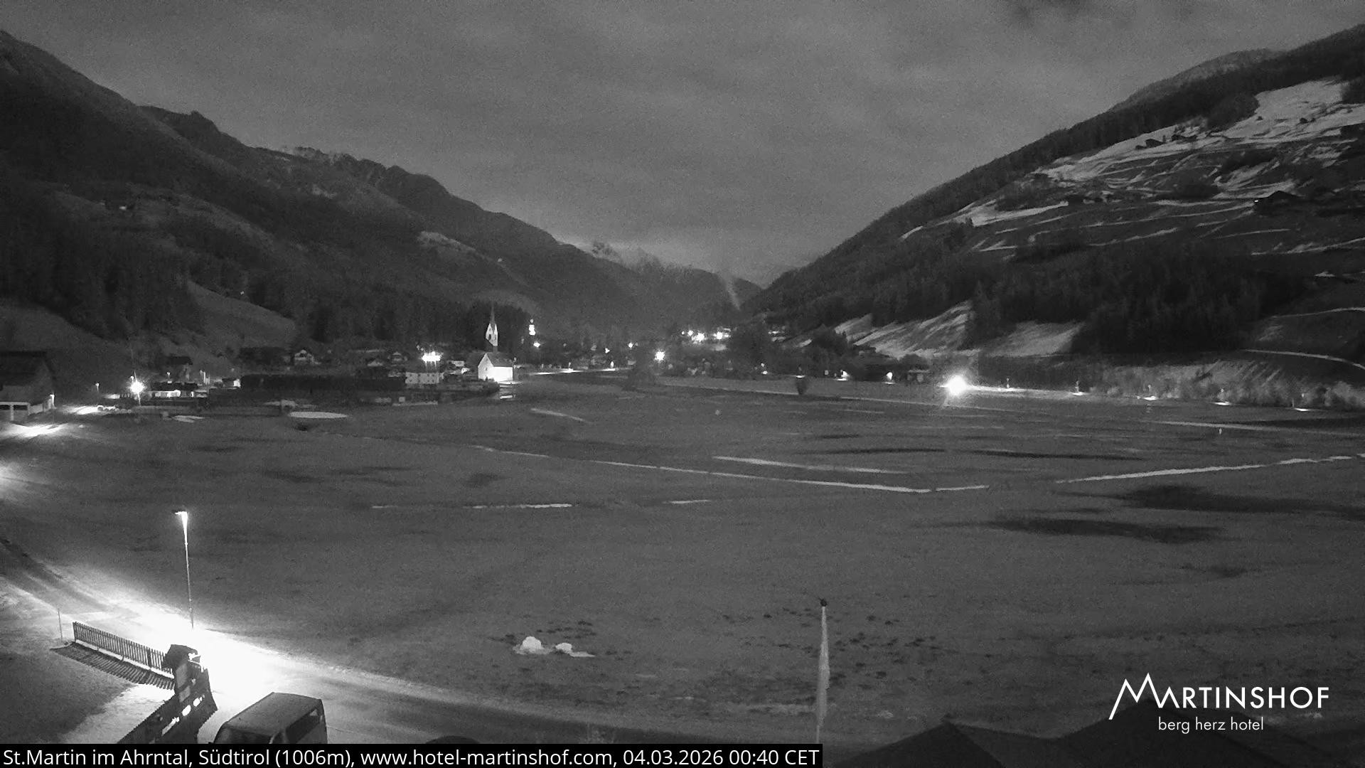 Archiv Foto Webcam Hotel Martinshof - St. Martin im Ahrntal