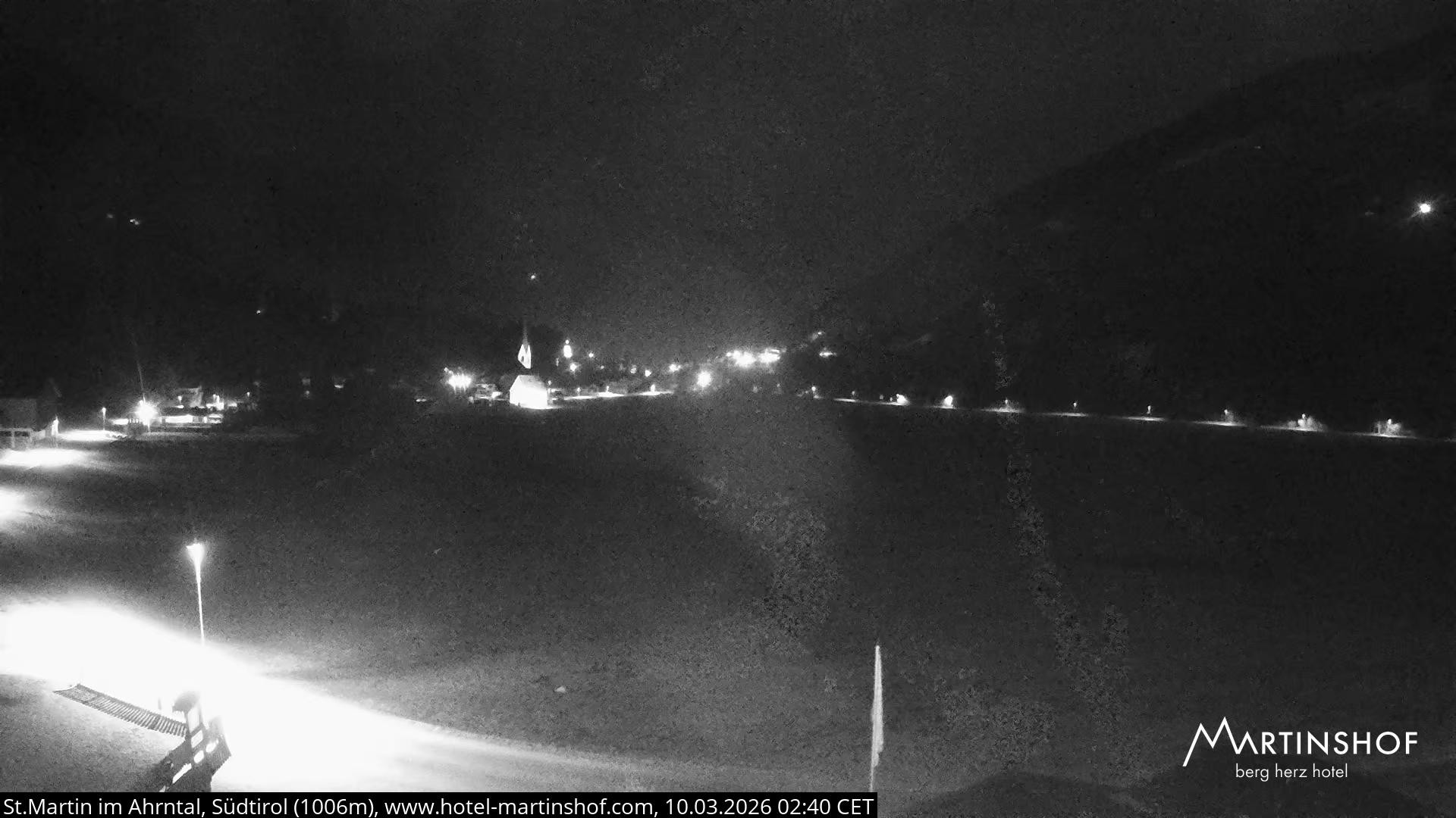 Archiv Foto Webcam Hotel Martinshof - St. Martin im Ahrntal