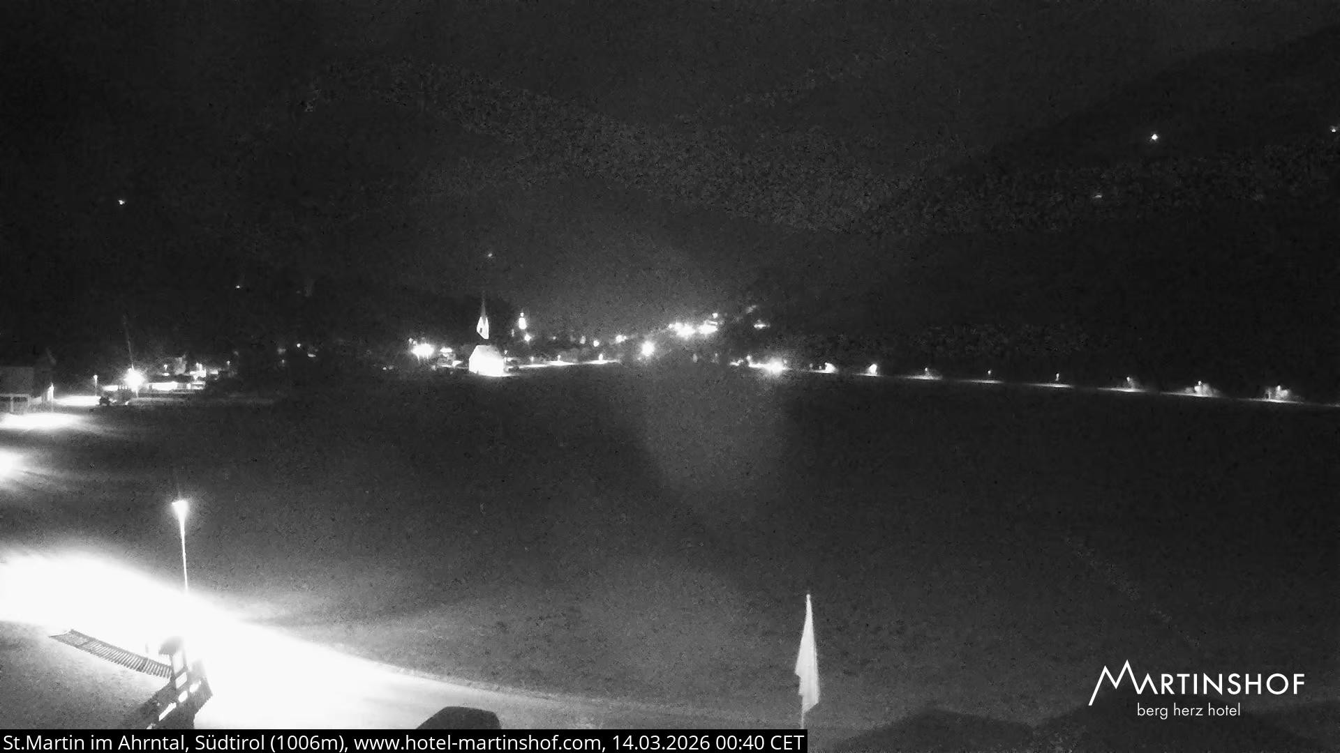 Archiv Foto Webcam Hotel Martinshof - St. Martin im Ahrntal