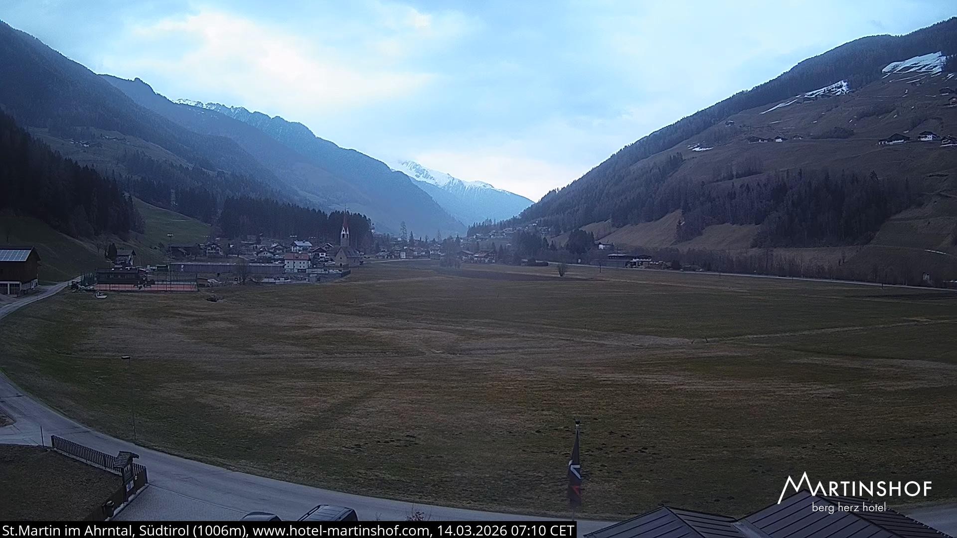 Archiv Foto Webcam Hotel Martinshof - St. Martin im Ahrntal