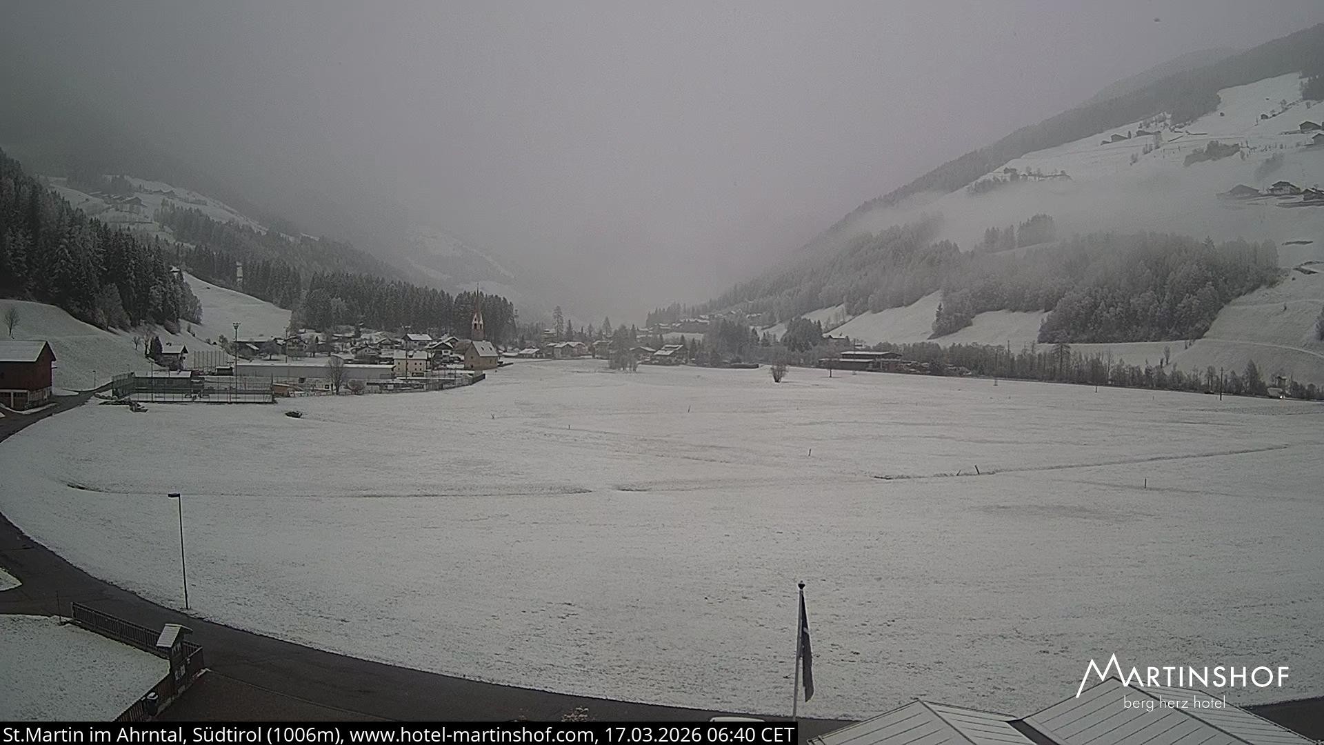 Archiv Foto Webcam Hotel Martinshof - St. Martin im Ahrntal