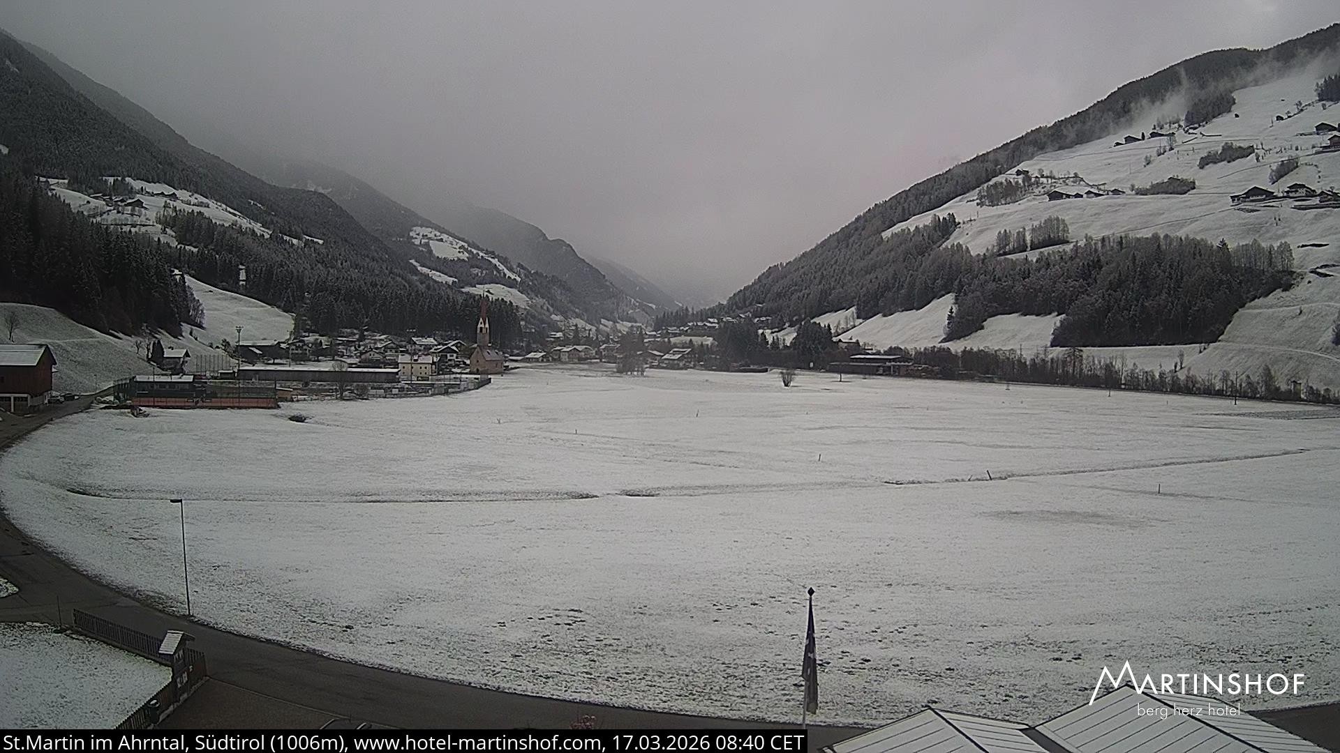 Archiv Foto Webcam Hotel Martinshof - St. Martin im Ahrntal