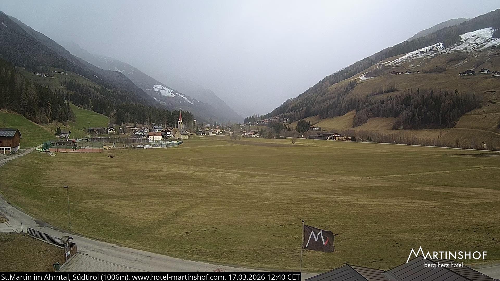 Archiv Foto Webcam Hotel Martinshof - St. Martin im Ahrntal