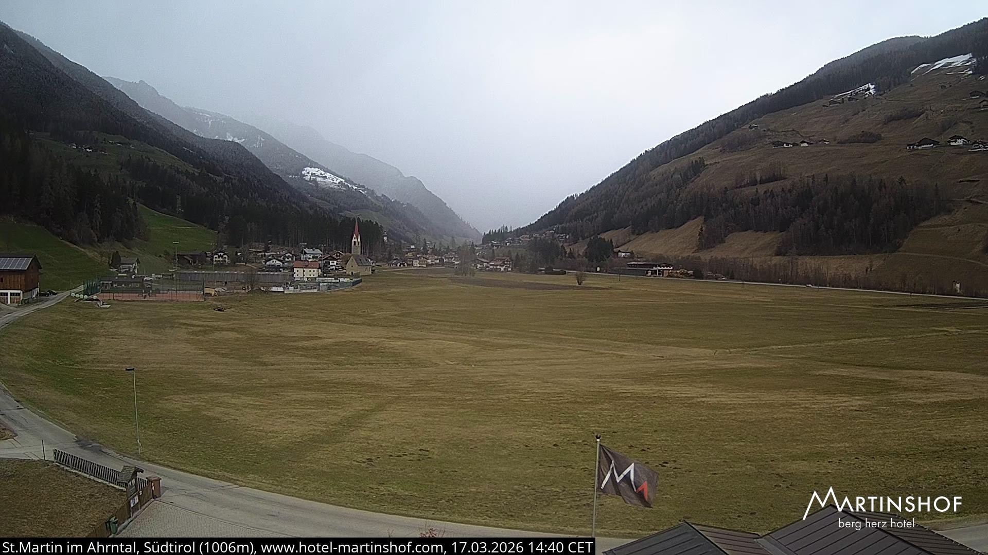 Archiv Foto Webcam Hotel Martinshof - St. Martin im Ahrntal
