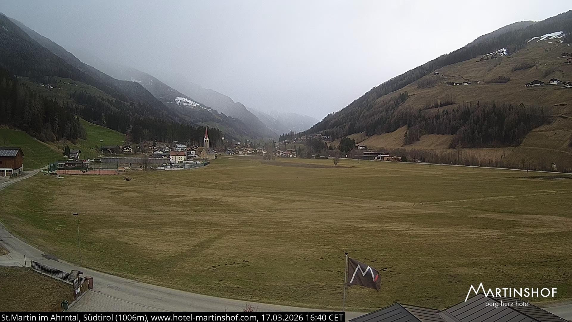 Archiv Foto Webcam Hotel Martinshof - St. Martin im Ahrntal